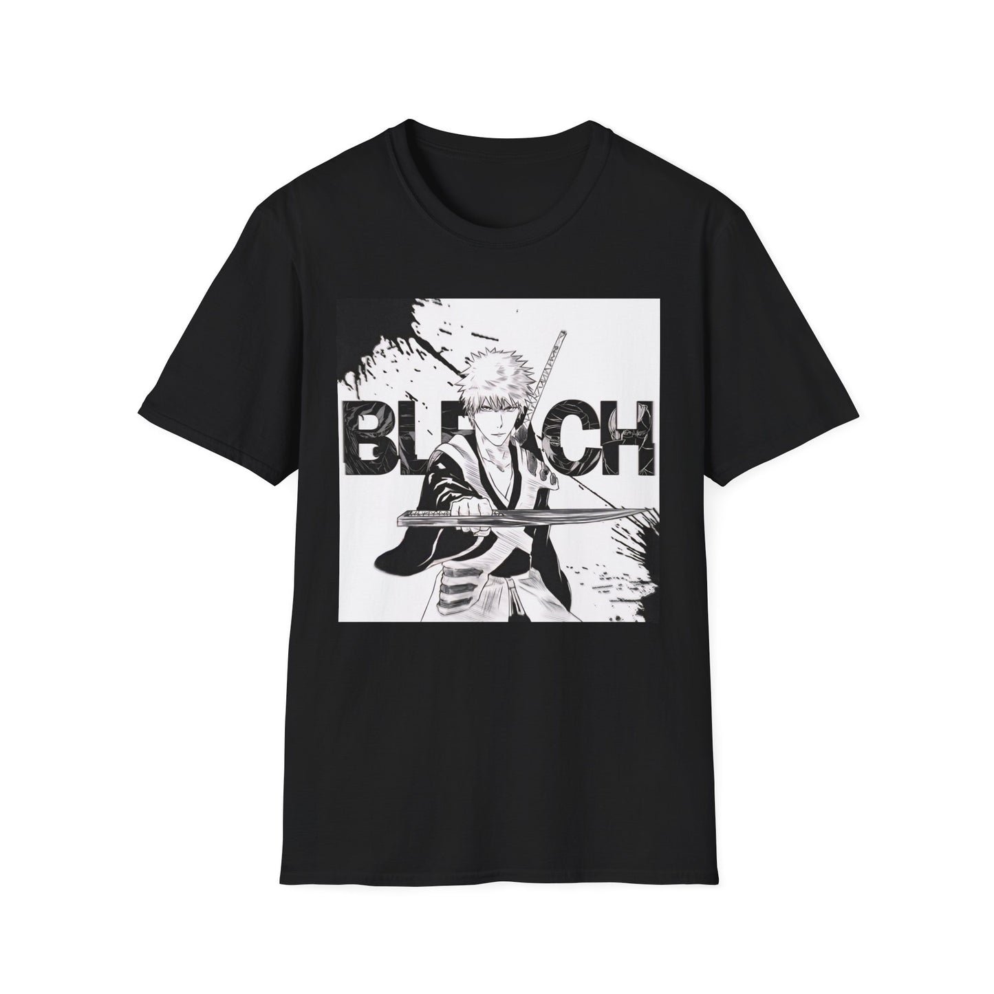 Bleach  15 Unisex Softstyle T-Shirt, Anime Tee, Manga Shirt, Gift for Fans, Streetwear, Casual Wear