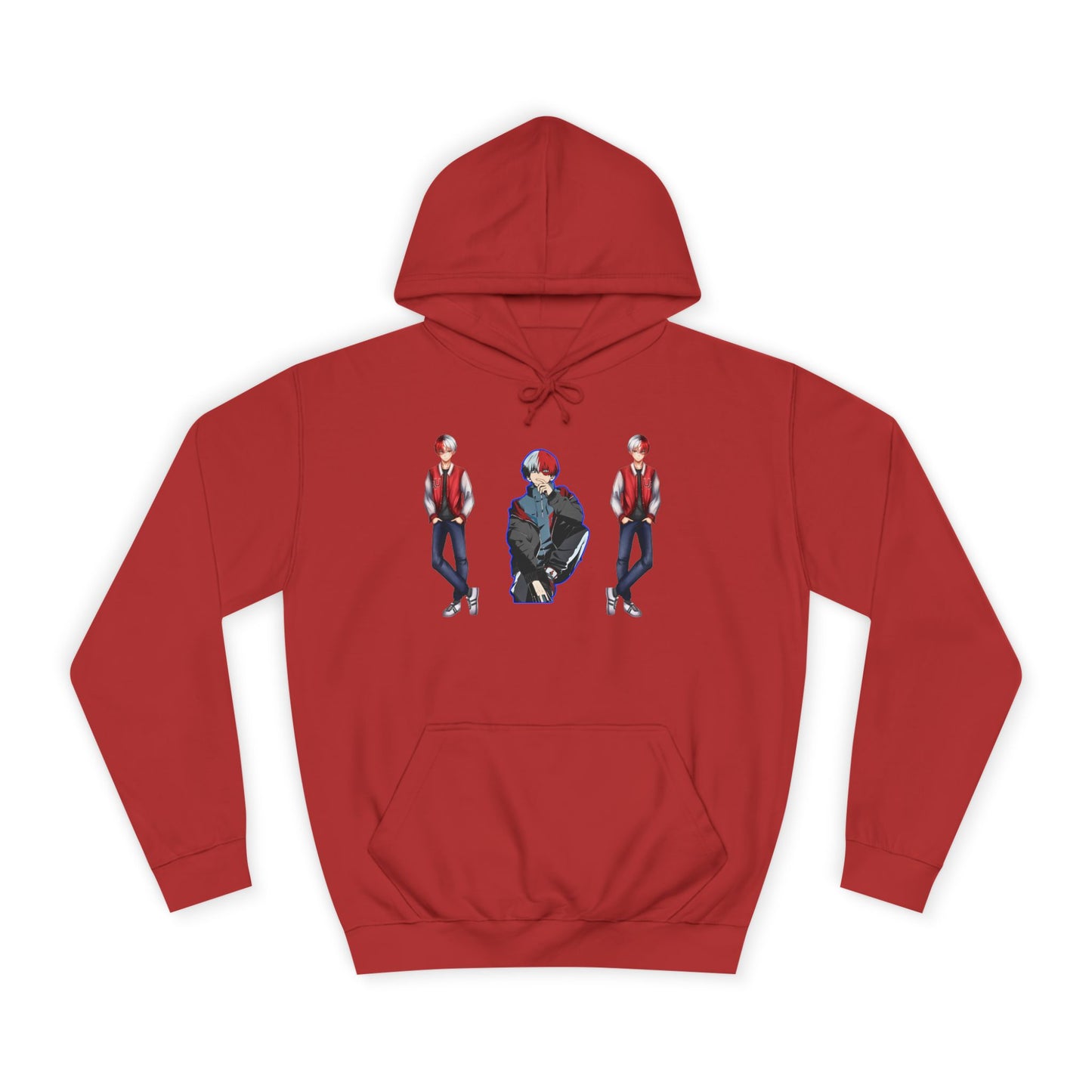 Hero school toto style Hoodie, Cozy Casual Wear, Gift for Students, Streetwear, Music Events, College Hoodie, Graphic Sweater