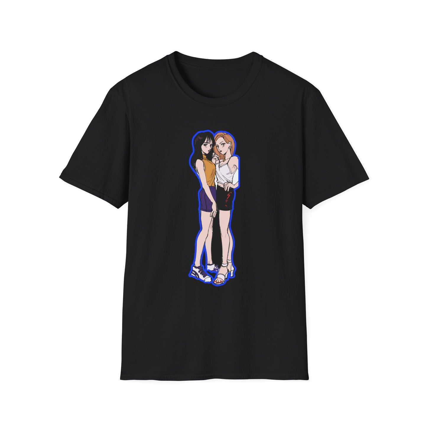 Trendy Graphic initial D 14 T-Shirt for Couples | Cute Relationship Gift | LGBTQ+ Pride | Casual Streetwear | Summer Vibes | Love Tees
