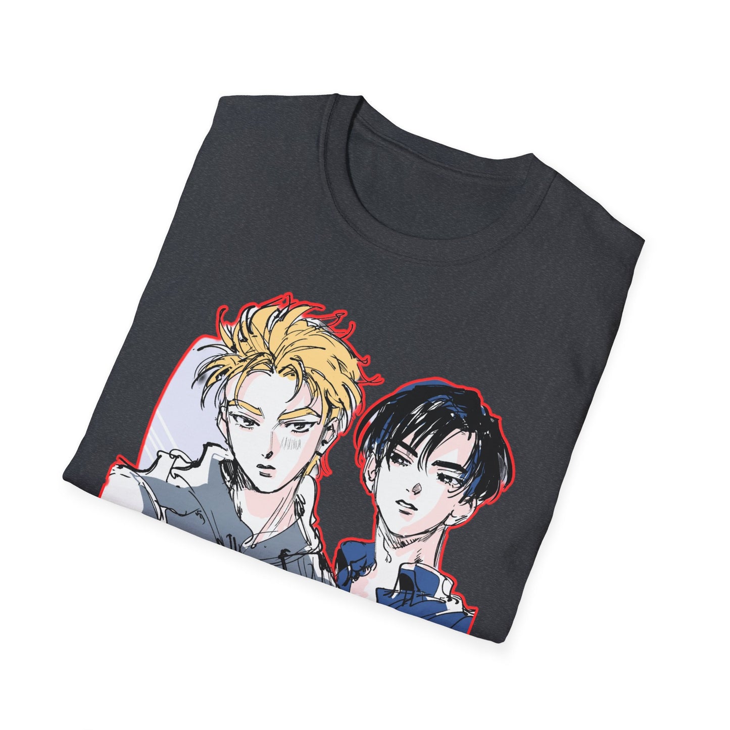 Anime-Inspired initial D 13 Unisex Softstyle T-Shirt, Stylish Graphic Tee, Casual Wear, Gift for Anime Lovers, Everyday Fashion
