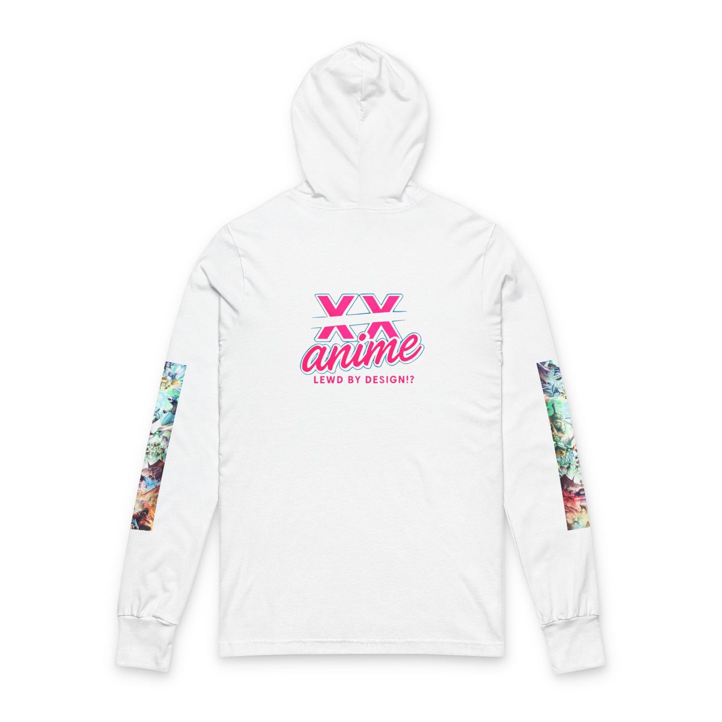 Anime-Inspired bleach Unisex Hooded Long Sleeve Tee, Trendy Streetwear, Cozy Layering Piece, Perfect for Anime Fans, Casual Wear, Gift for Holidays