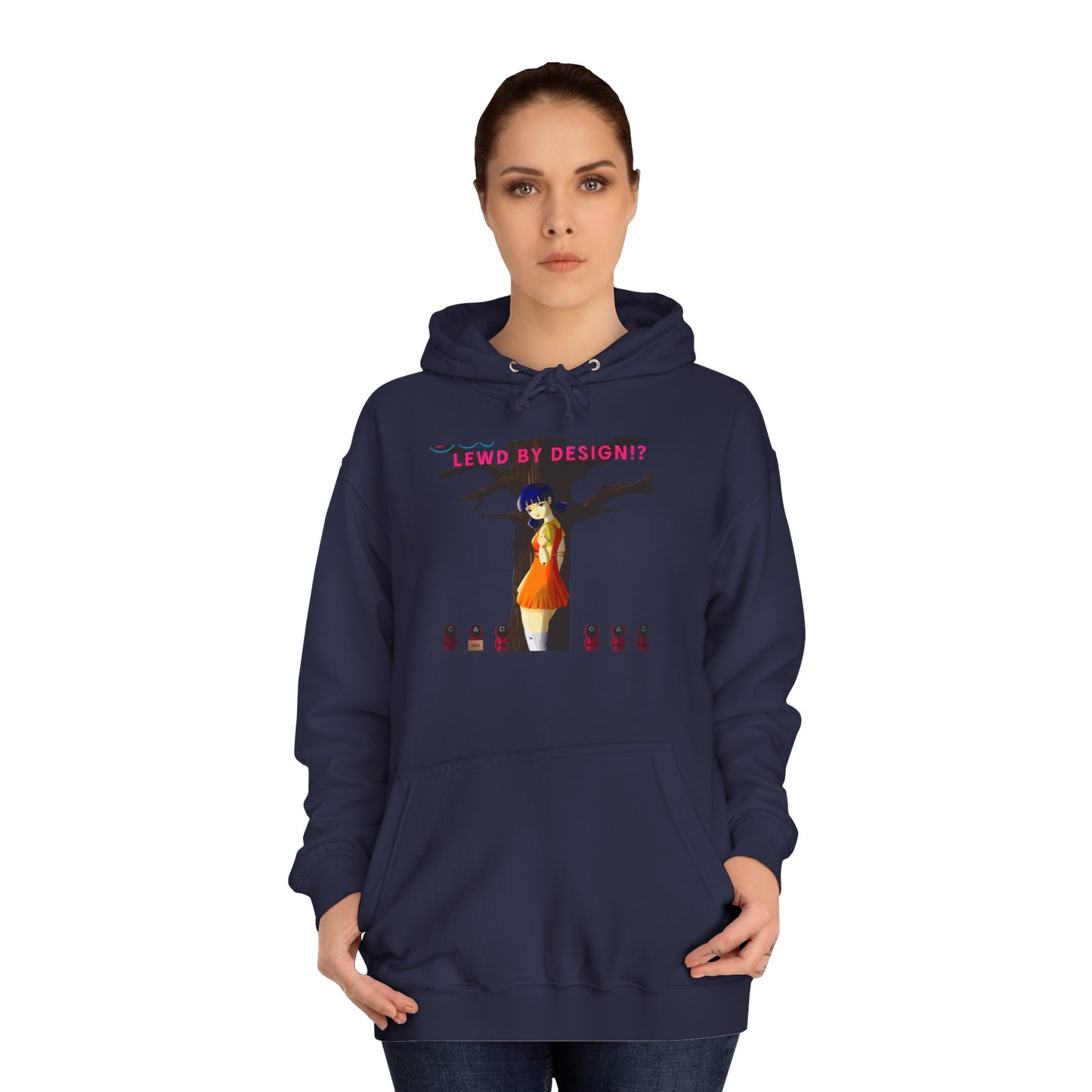 Trendy Anime College Hoodie, Cozy Unisex Sweatshirt, Perfect Gift for Students, Casual Streetwear, Unique Graphic Pullover
