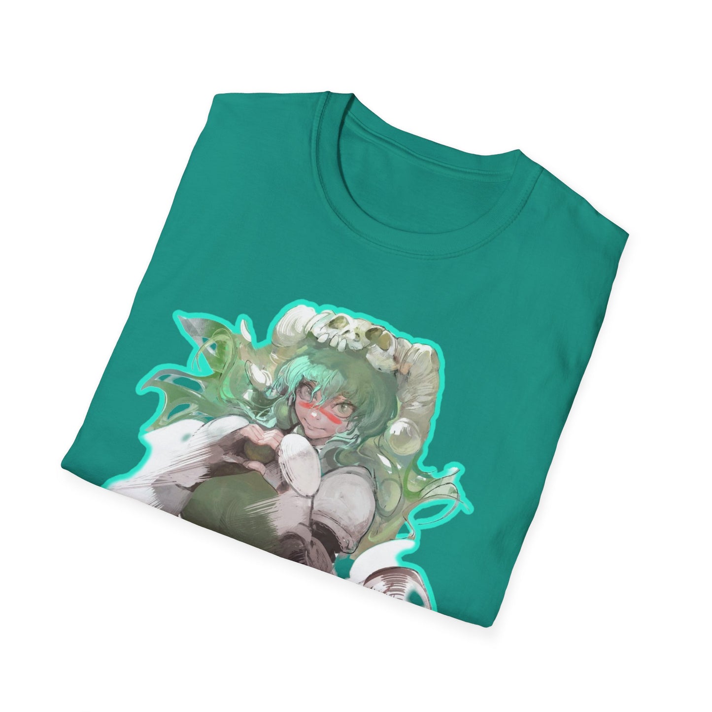 Whimsical Character bleach style 1 Graphic Tee, Cute Anime Shirt, Fantasy Apparel, Perfect Gift for Anime Lovers, Unisex Softstyle T-Shirt