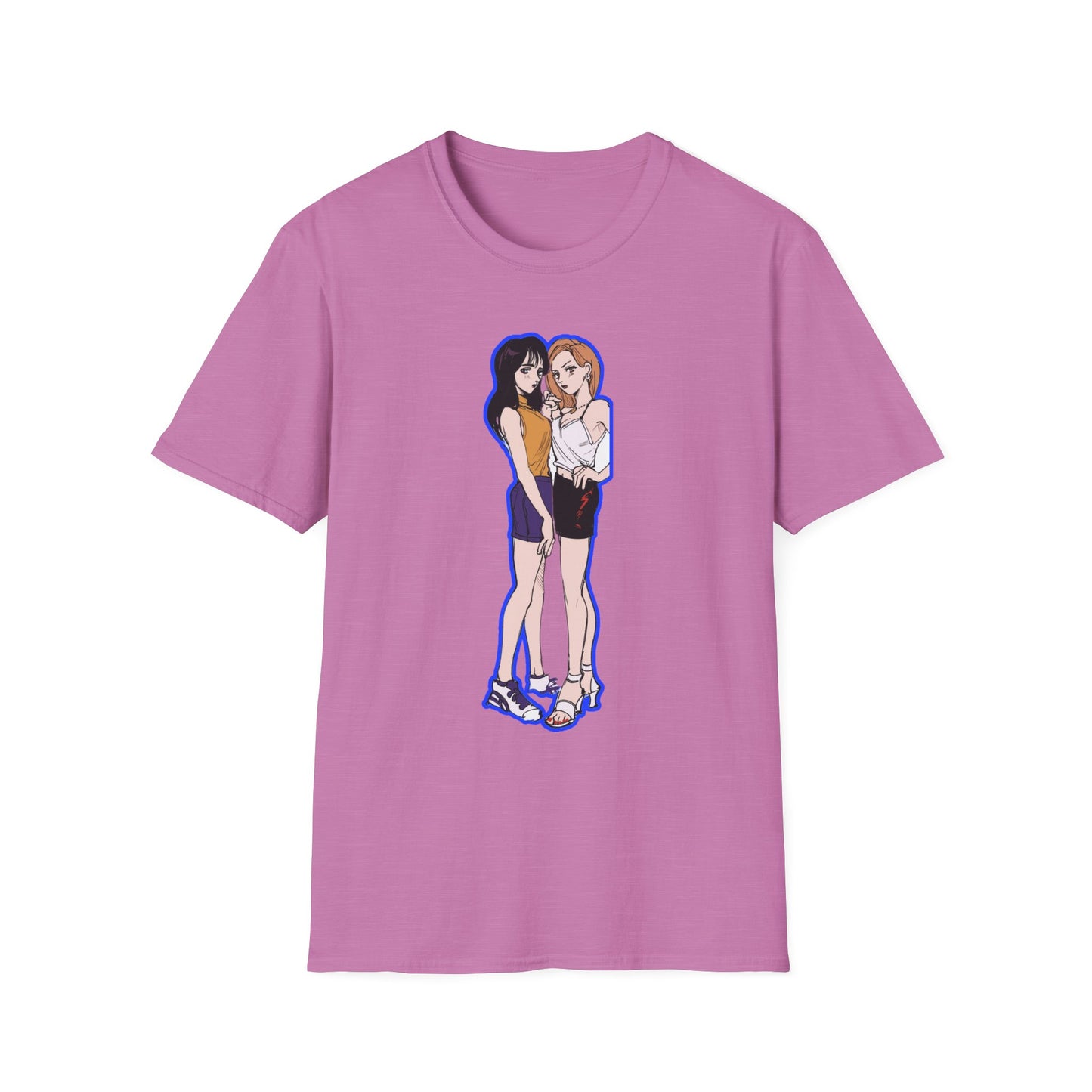 Trendy Graphic initial D 14 T-Shirt for Couples | Cute Relationship Gift | LGBTQ+ Pride | Casual Streetwear | Summer Vibes | Love Tees