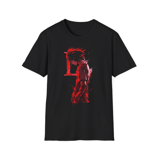 Dn Anime-Inspired Unisex Softstyle T-Shirt, Retro Anime Tee, Gifts for Otaku, Casual Wear, Unique Graphic Shirt