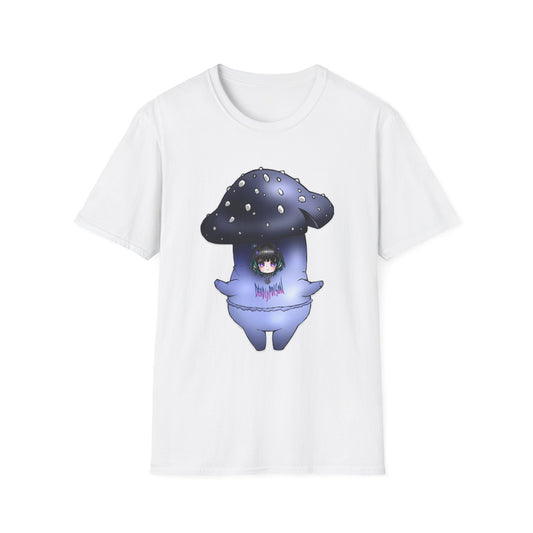 Whimsical Mushroom T-Shirt | Cute Graphic Tee, Softstyle Tee for Festivals, Gifts, Casual Wear, Unisex Apparel