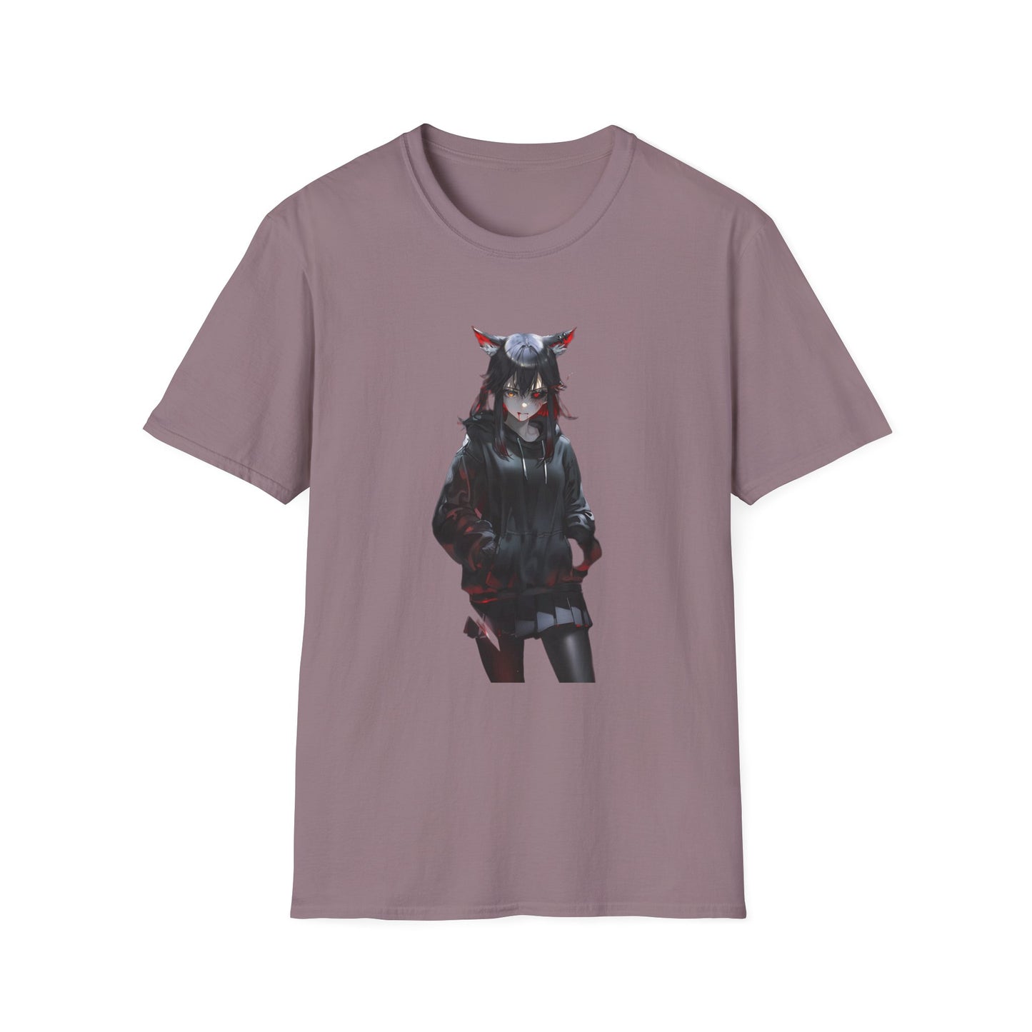 Anime-Inspired Graphic tokyo ghoul style 6T-Shirt, Unisex Softstyle Tee, Casual Wear, Gift for Otaku, Anime Expo, Trendy Streetwear, Unique Fashion