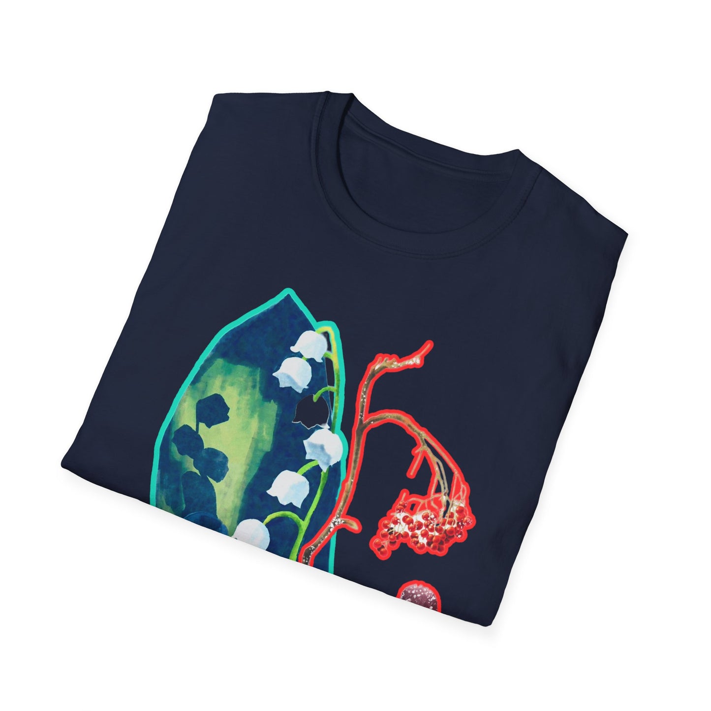 Artistic Unisex erased 5 Softstyle T-Shirt | Unique Graphic Tee, Gift for Art Lovers, Trendy Fashion, Everyday Wear, Creative Style
