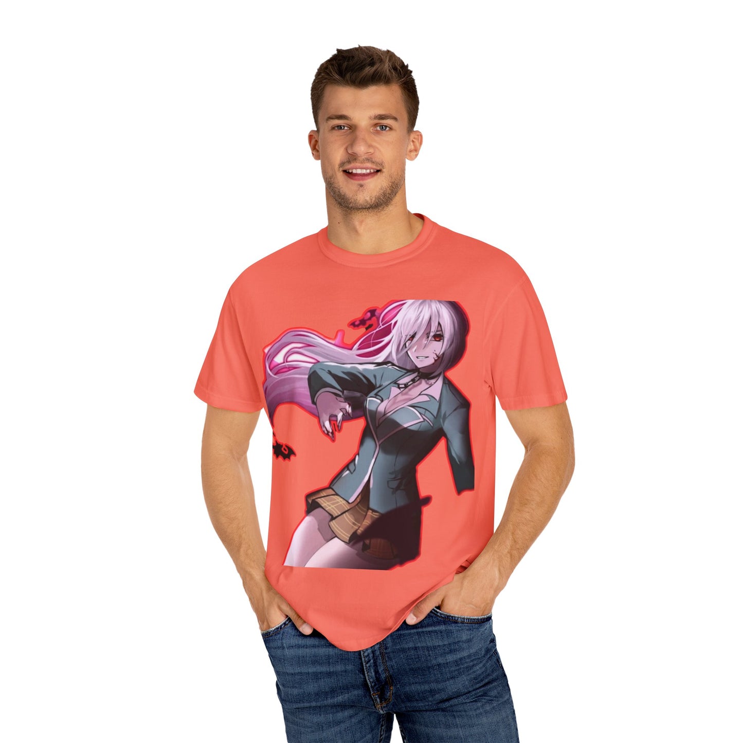 Anime-Themed T-Shirt Featuring Bold Artwork