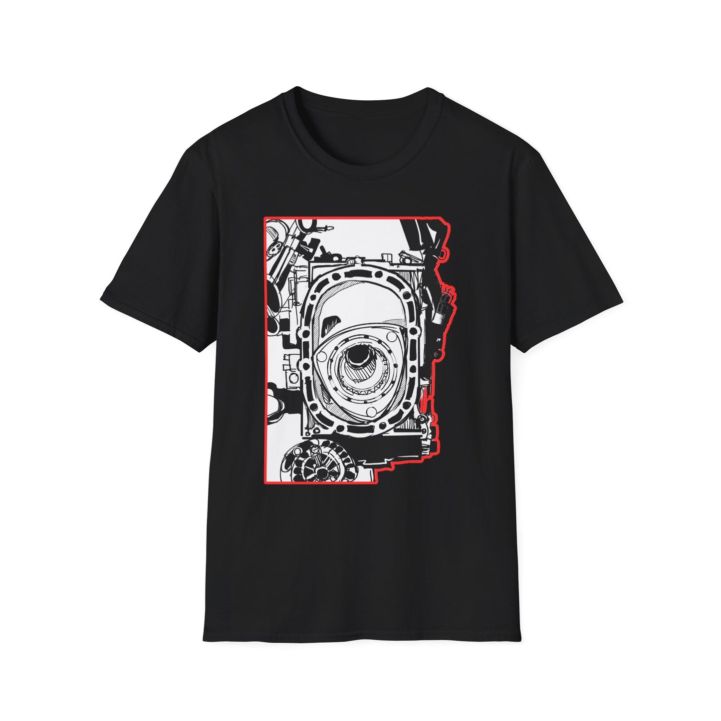Automotive initial D 16 Eye Art T-Shirt, Gearhead Apparel, Car Enthusiast Gift, Unique Graphic Tee, Vehicle Lover's Top, Creative Statement Shirt
