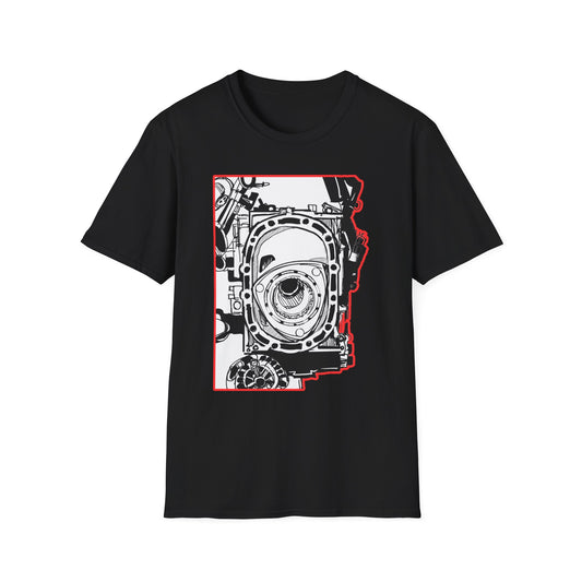 Automotive initial D 16 Eye Art T-Shirt, Gearhead Apparel, Car Enthusiast Gift, Unique Graphic Tee, Vehicle Lover's Top, Creative Statement Shirt
