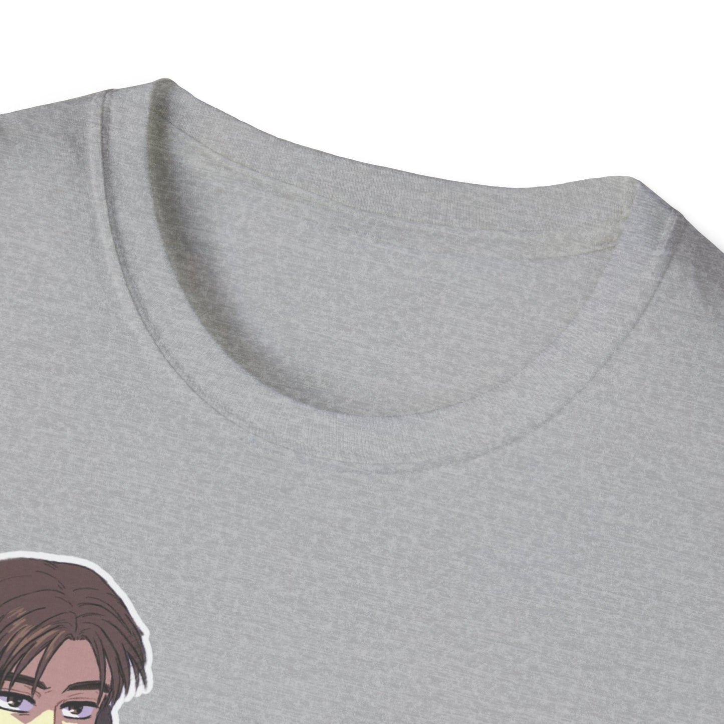 Anime-Inspired Unisex initial D 9 Softstyle T-Shirt, Graphic Tee, Casual Wear, Gift for Fans, Streetwear Style, Soft Cotton Top