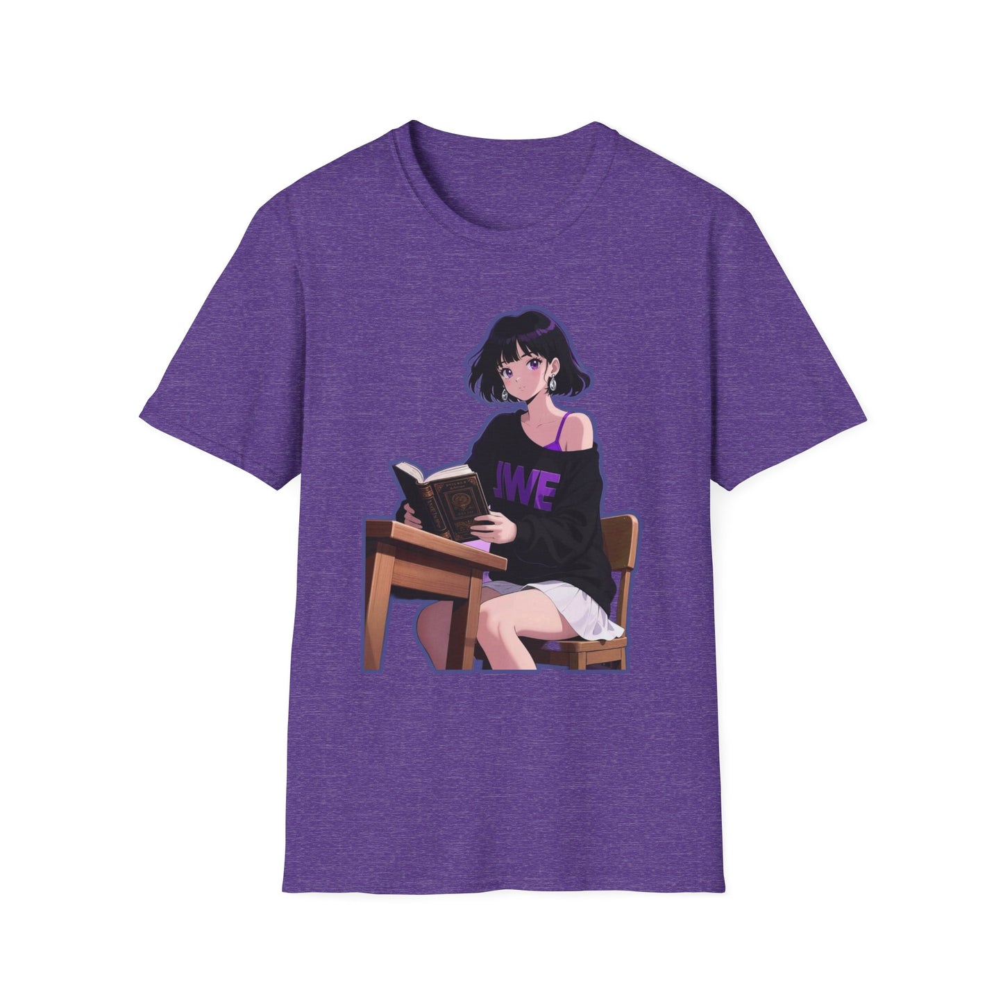 Charming Anime sailor moon 5 Reader T-Shirt | Perfect for Book Lovers, Gift for Students, Cozy Wear, Casual Style, Unique Tee