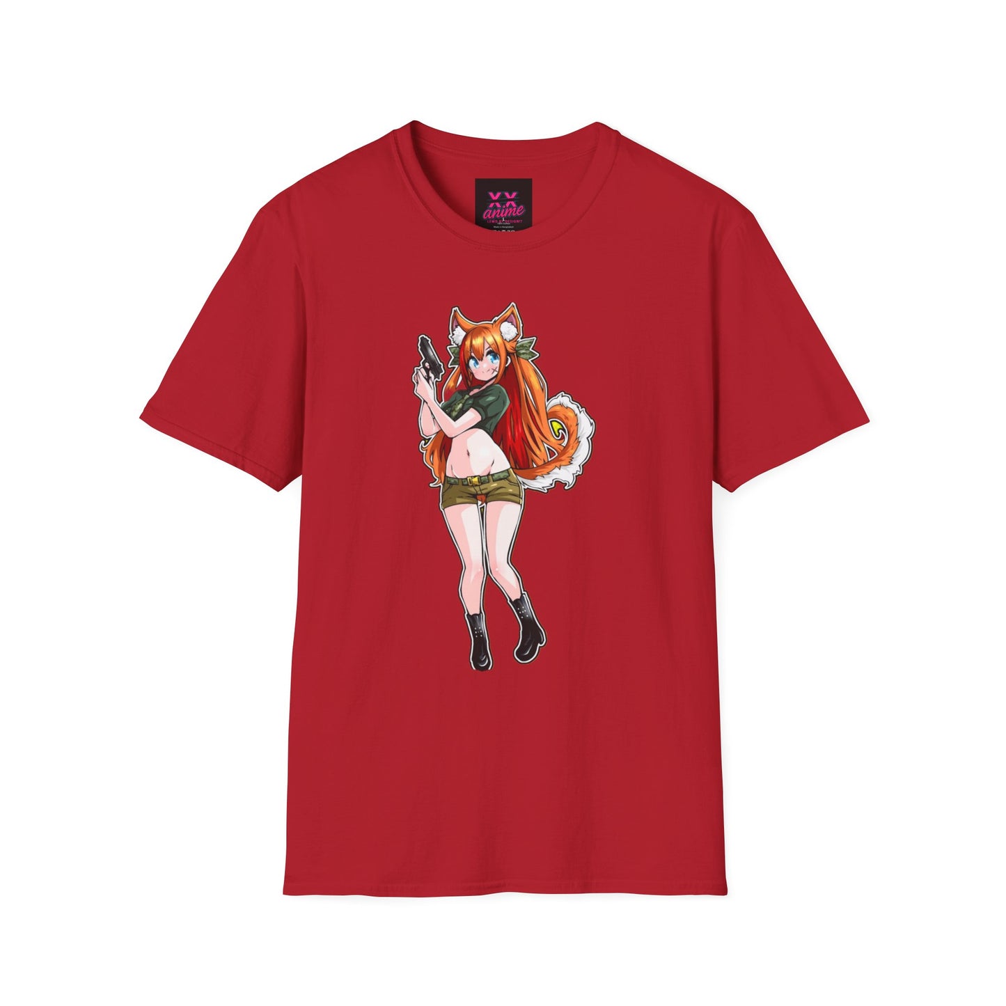 Anime lewd Graphic Tee, Casual Unisex T-Shirt, Trendy Character Shirt, Cute Gift for Anime Lovers, Streetwear for Fans