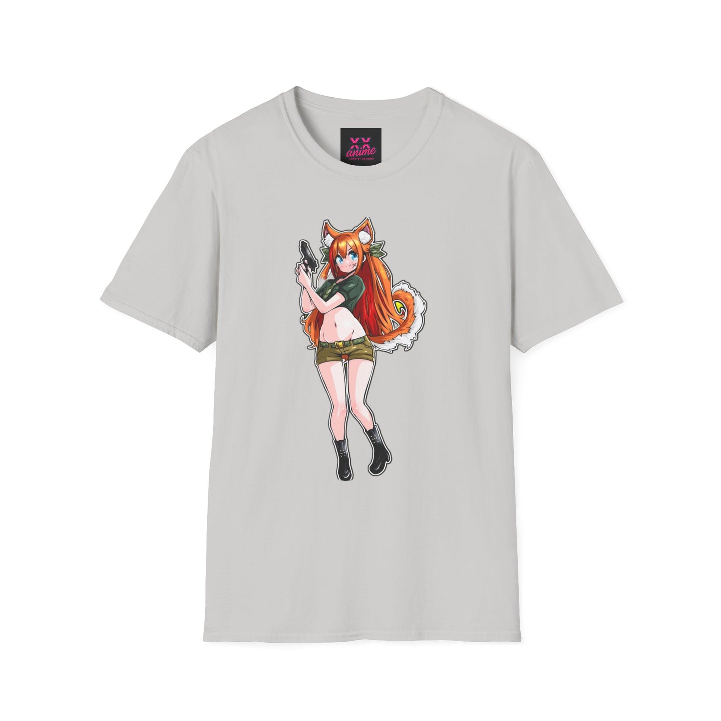 Anime lewd Graphic Tee, Casual Unisex T-Shirt, Trendy Character Shirt, Cute Gift for Anime Lovers, Streetwear for Fans