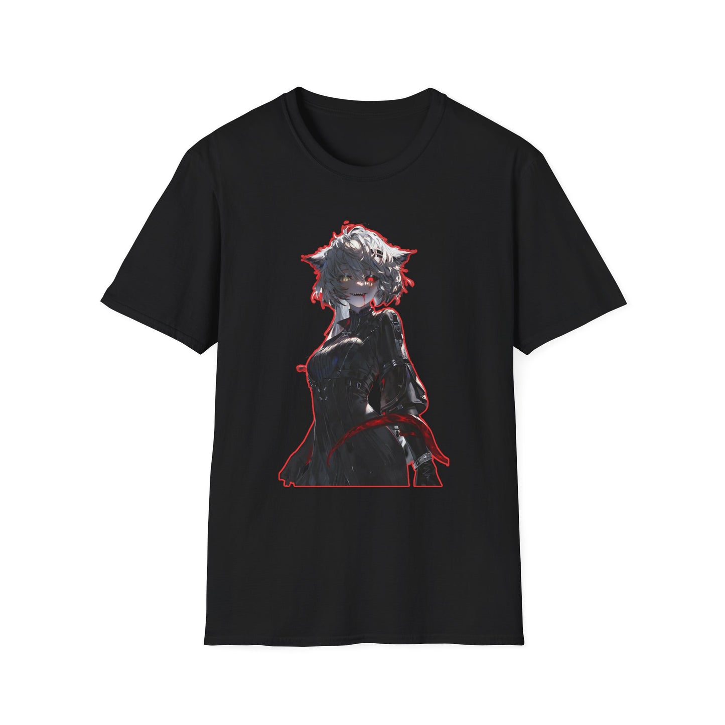 Gothic Fantasy T-Shirt |Tokyo ghoul style 7Stylish Unisex Tee, Casual Wear, Gift for Her, Festival Fashion, Anime Lover's Tee