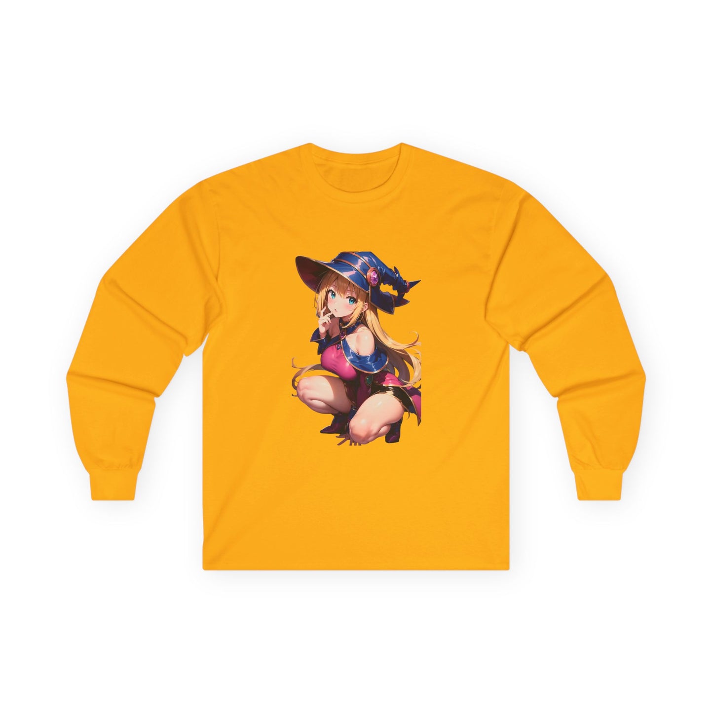 Ygo dmocgal style Long Sleeve Tee, Unisex Cotton Tee, Anime Apparel, Casual Wear, Streetwear, Unique Gift for Fans