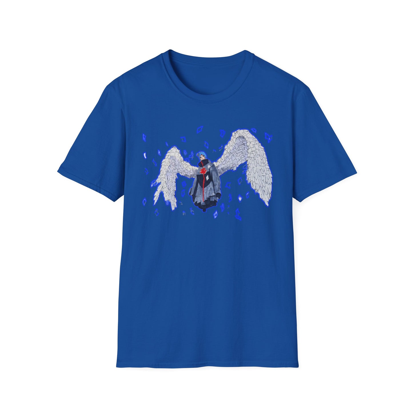 Angel Wings  Naruto Unisex Softstyle T-Shirt | Casual Aesthetic Tee for Daily Wear, Gift for Her, Art-Inspired Fashion, Unique Graphic Tee