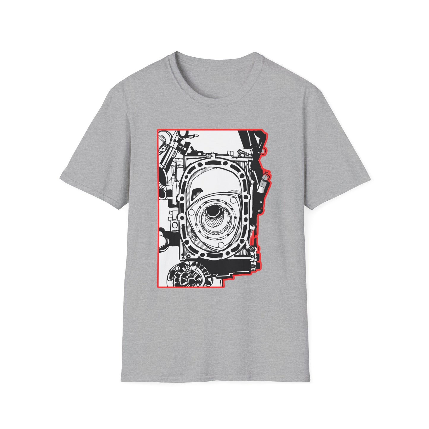 Automotive initial D 16 Eye Art T-Shirt, Gearhead Apparel, Car Enthusiast Gift, Unique Graphic Tee, Vehicle Lover's Top, Creative Statement Shirt