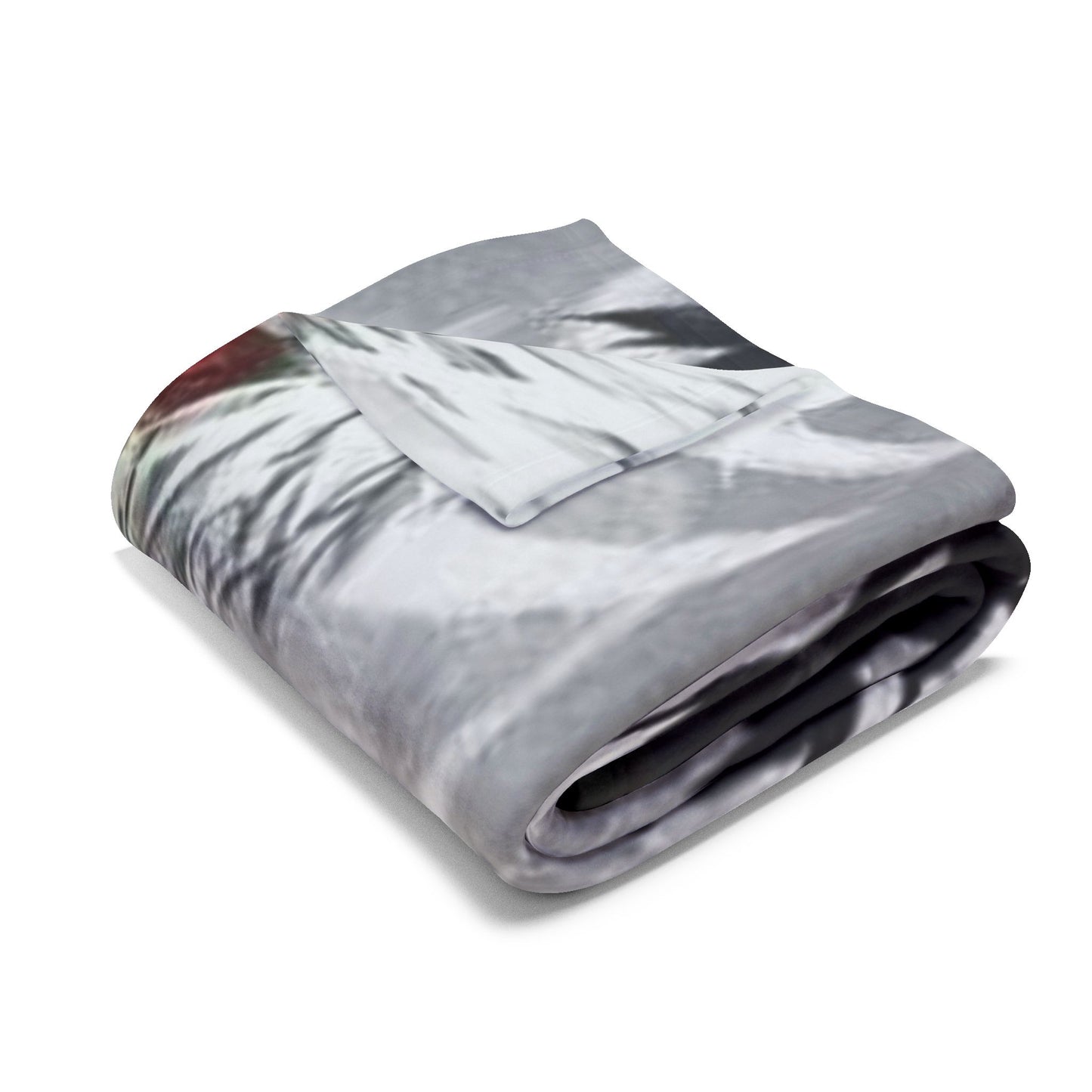 Dark Aesthetic Arctic Tokyo ghoul style Fleece Blanket, Cozy Throw for Cult Movie Fans, Anime Lovers, Home Decor, Unique Gift Idea