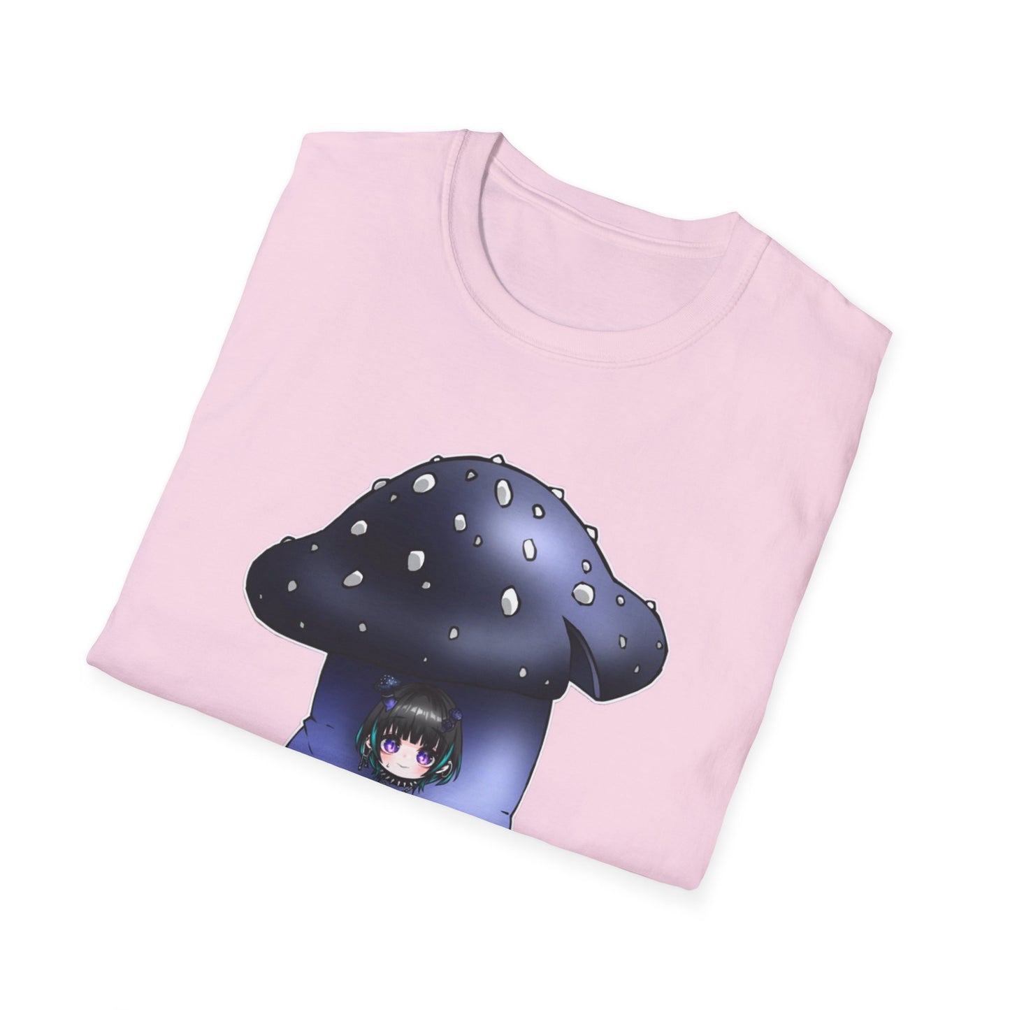 Whimsical Mushroom T-Shirt | Cute Graphic Tee, Softstyle Tee for Festivals, Gifts, Casual Wear, Unisex Apparel