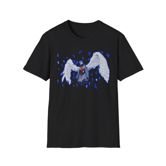 Angel Wings  Naruto Unisex Softstyle T-Shirt | Casual Aesthetic Tee for Daily Wear, Gift for Her, Art-Inspired Fashion, Unique Graphic Tee