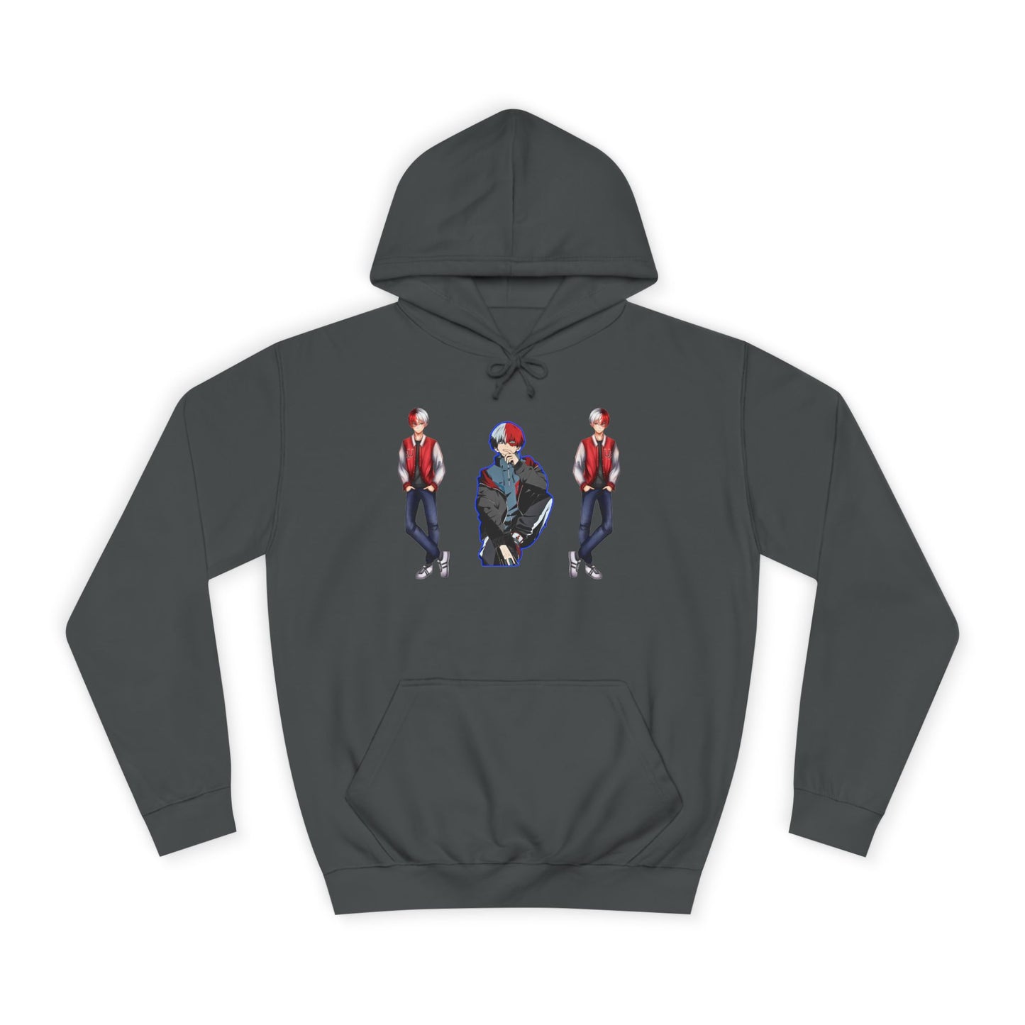 Hero school toto style Hoodie, Cozy Casual Wear, Gift for Students, Streetwear, Music Events, College Hoodie, Graphic Sweater