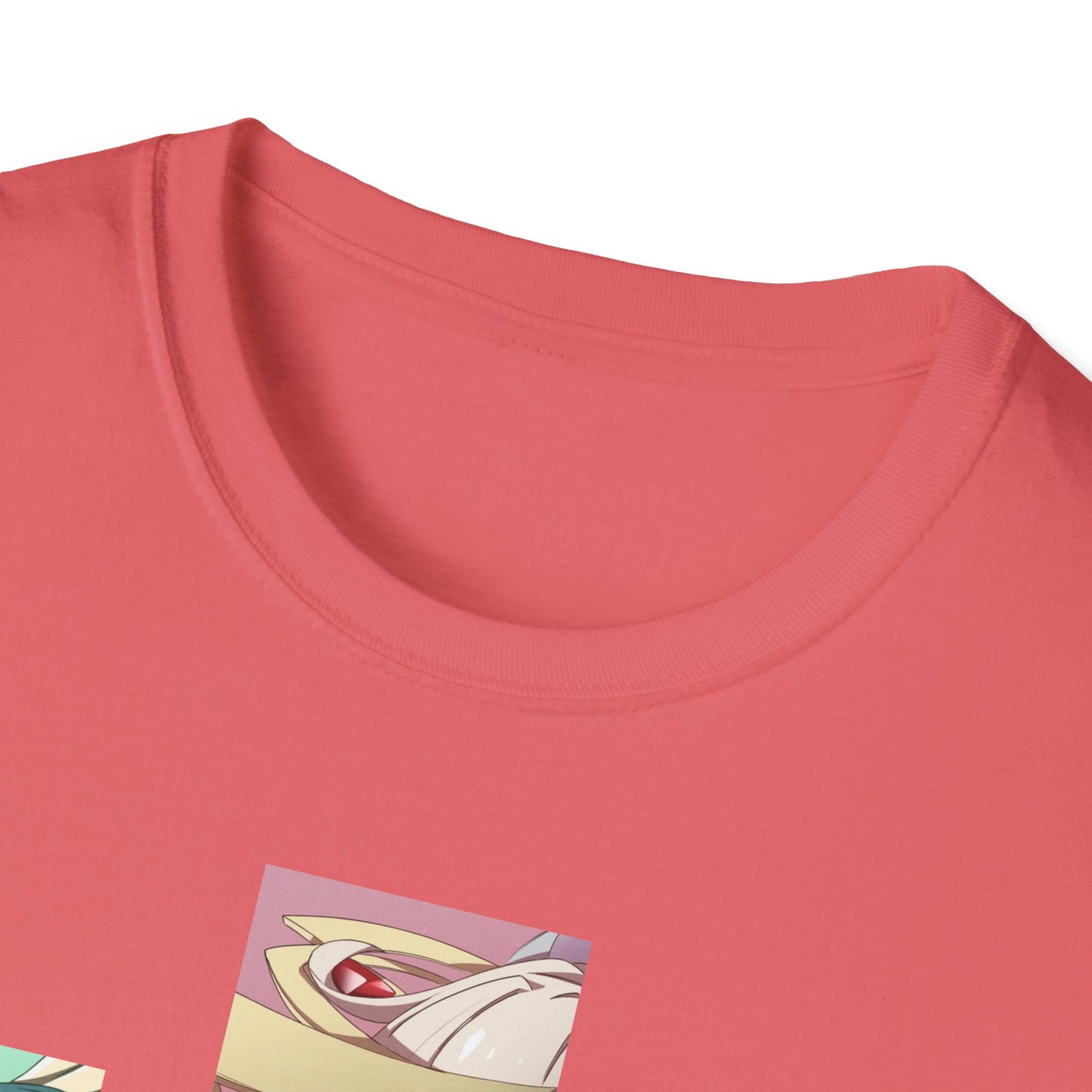 Anime Trio Unisex Softstyle T-Shirt, Casual Tee, Geek Fashion, Gift for Anime Lovers, Novelty Shirt, Unique Graphic Tee
