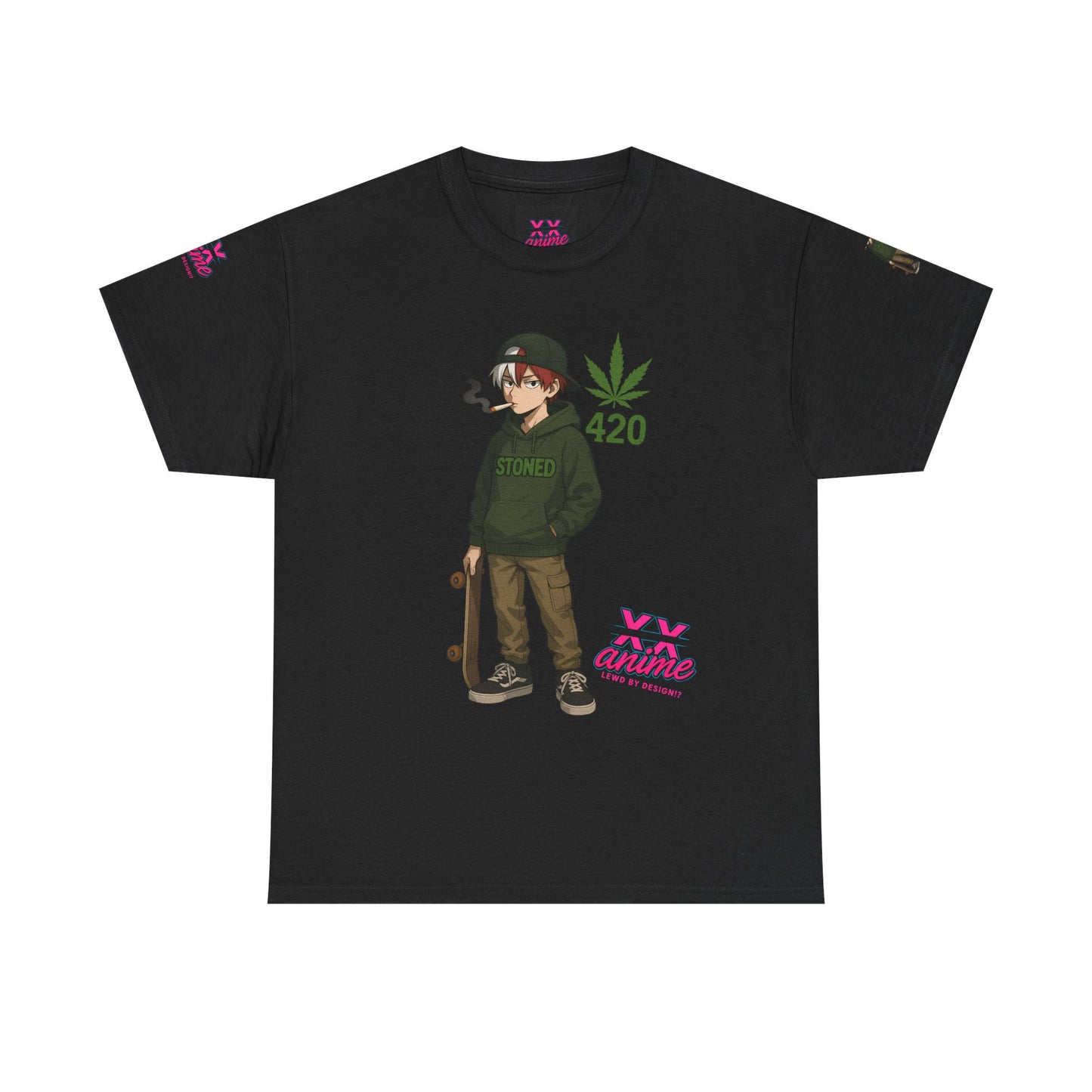 Anime-Inspired Unisex Heavy Cotton Tee, Streetwear, Gamer Style Shirt, Cool Graphic T-Shirt, Casual Anime Fashion, Perfect for 420 [...]