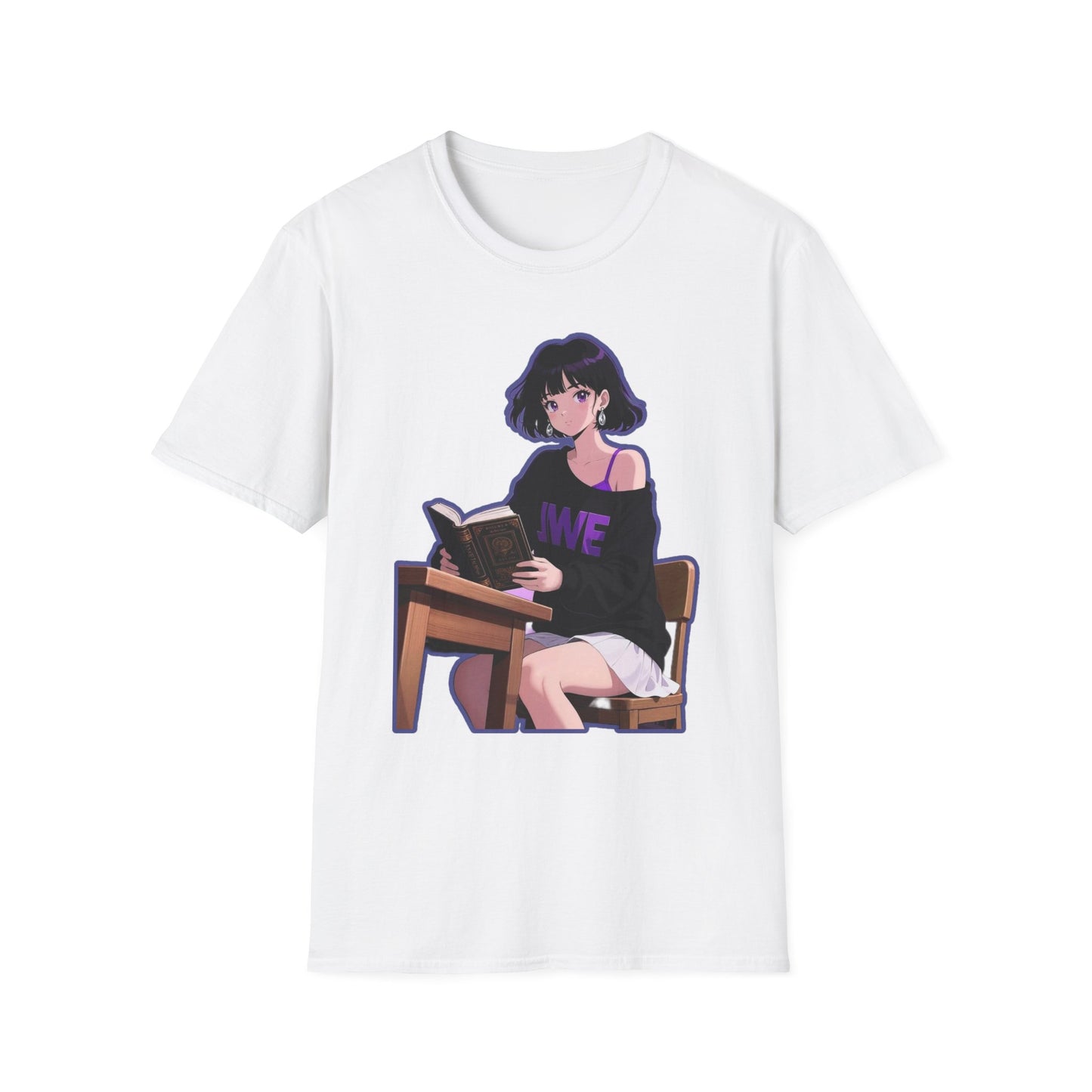 Charming Anime sailor moon 5 Reader T-Shirt | Perfect for Book Lovers, Gift for Students, Cozy Wear, Casual Style, Unique Tee