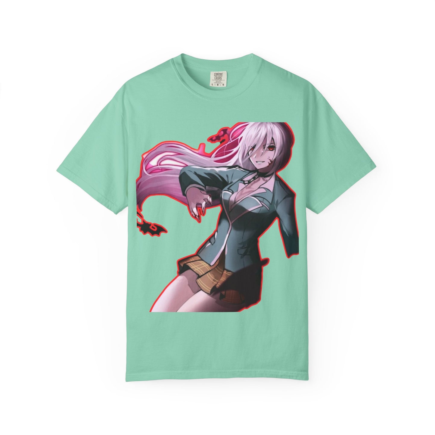Anime-Themed T-Shirt Featuring Bold Artwork