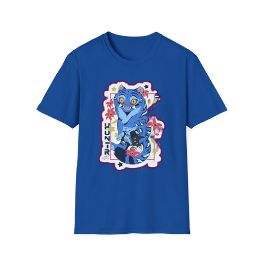 Whimsical Cartoon idol tiger 2 Graphic T-Shirt, Fun Unisex Tee for Kids and Teens, Perfect for Birthdays, Gifts, Casual Wear, Unique Playful Design