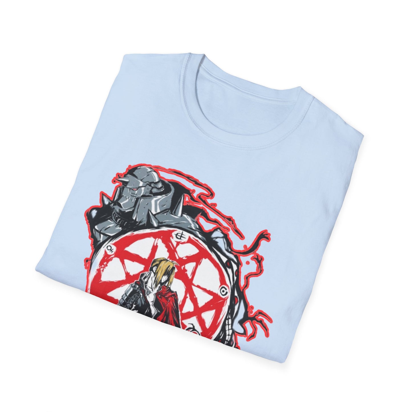 Unisex Graphic Tee fma - Vintage Norse Mythology Design, Casual Wear, Gift for Fans, Birthday, Everyday Style, Cosplay