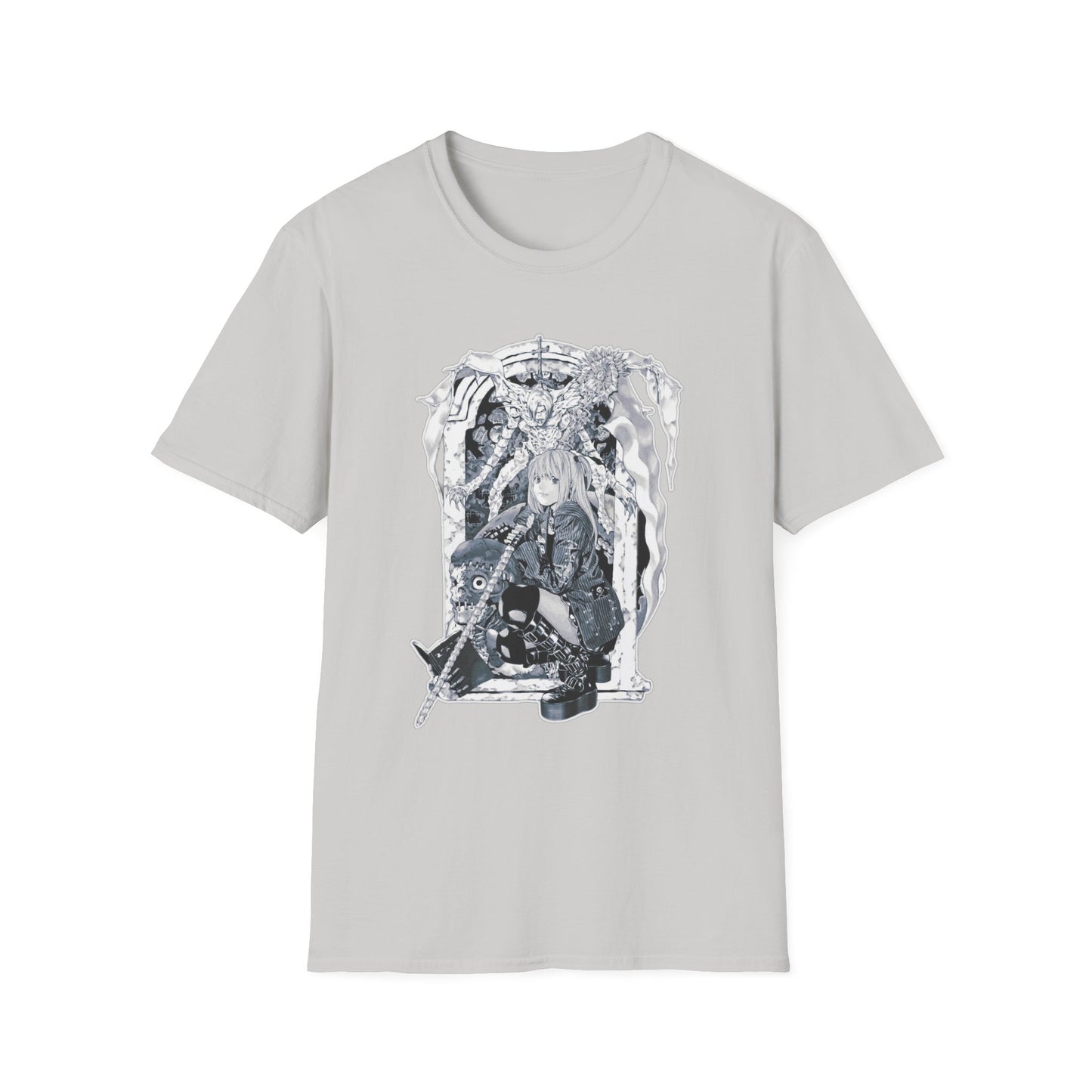 Unisex Graphic T-Shirt dn style - Gothic Art Design, Casual Wear, Men’s and Women’s Gifts, Street Style, Music Festival Attire