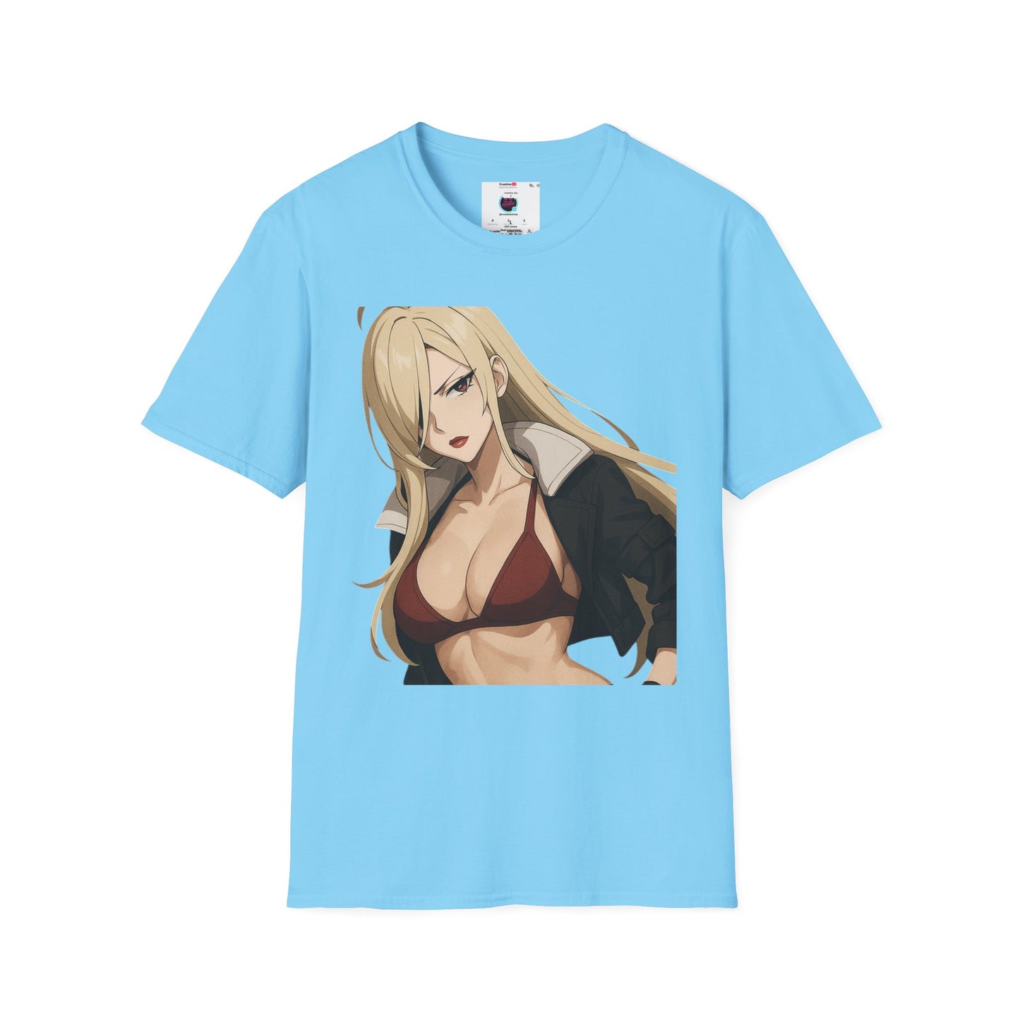 Anime-Inspired Unisex T-Shirt with Bold Graphics – Casual Wear, Fan Merchandise, Unique Gift, Stylish Daily Outfit, Graphic Tee