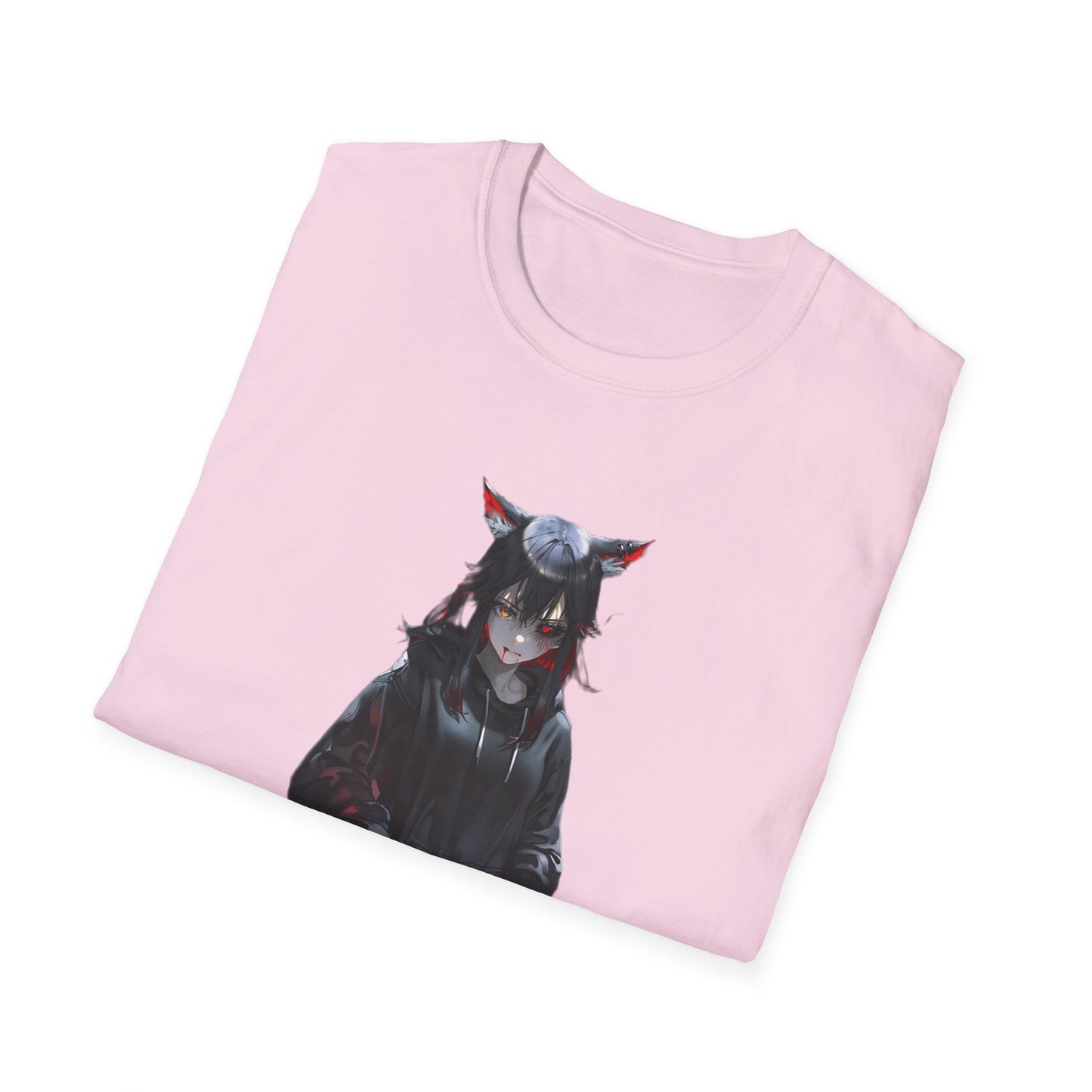 Anime-Inspired Graphic tokyo ghoul style 6T-Shirt, Unisex Softstyle Tee, Casual Wear, Gift for Otaku, Anime Expo, Trendy Streetwear, Unique Fashion