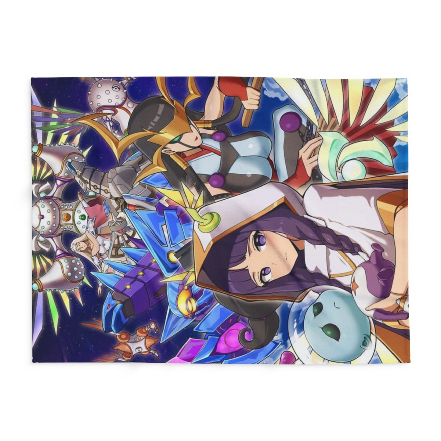 Drykage Anime-Inspired Arctic Fleece Blanket, Cozy Throw for Gamers, Soft Blanket for Home, Perfect Gift for Anime Lovers, Decorative Blanket