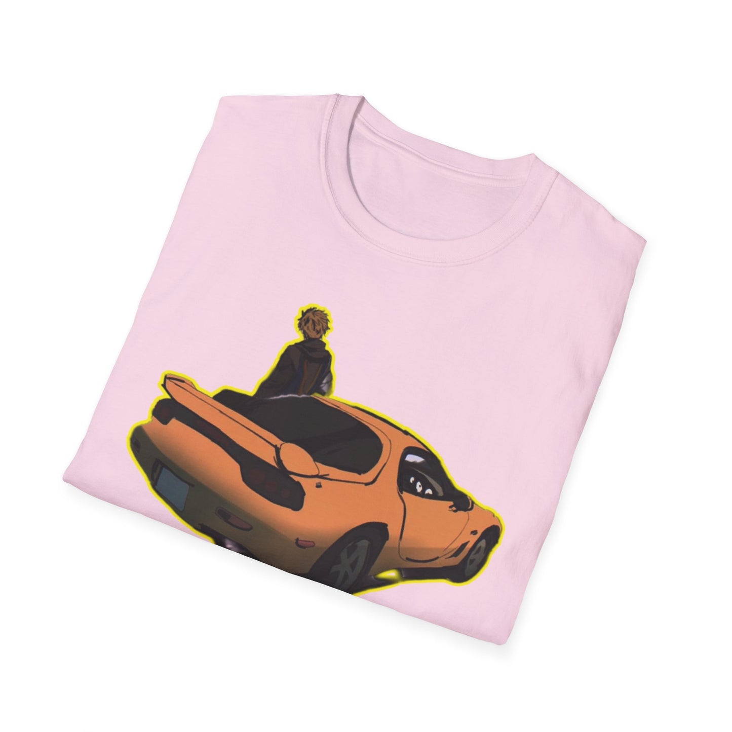 Vibrant Car Art initial D 8 Unisex Softstyle T-Shirt, Casual Graphic Tee, Gift for Car Enthusiasts, Unique Apparel for Everyday Wear, Retro [...]