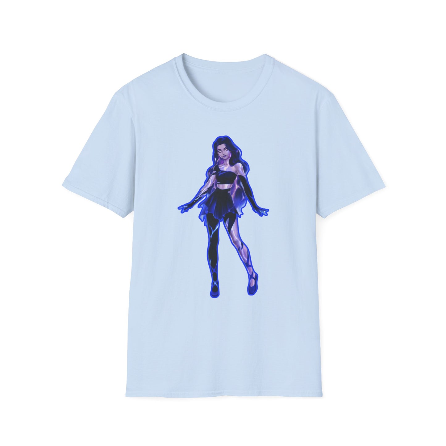 Mystical Fairy spooky season fortnite 3Graphic T-Shirt, Unisex Softstyle Tee, Fantasy Clothing, Gift for Her, Magical Daywear, Unique Fan Apparel