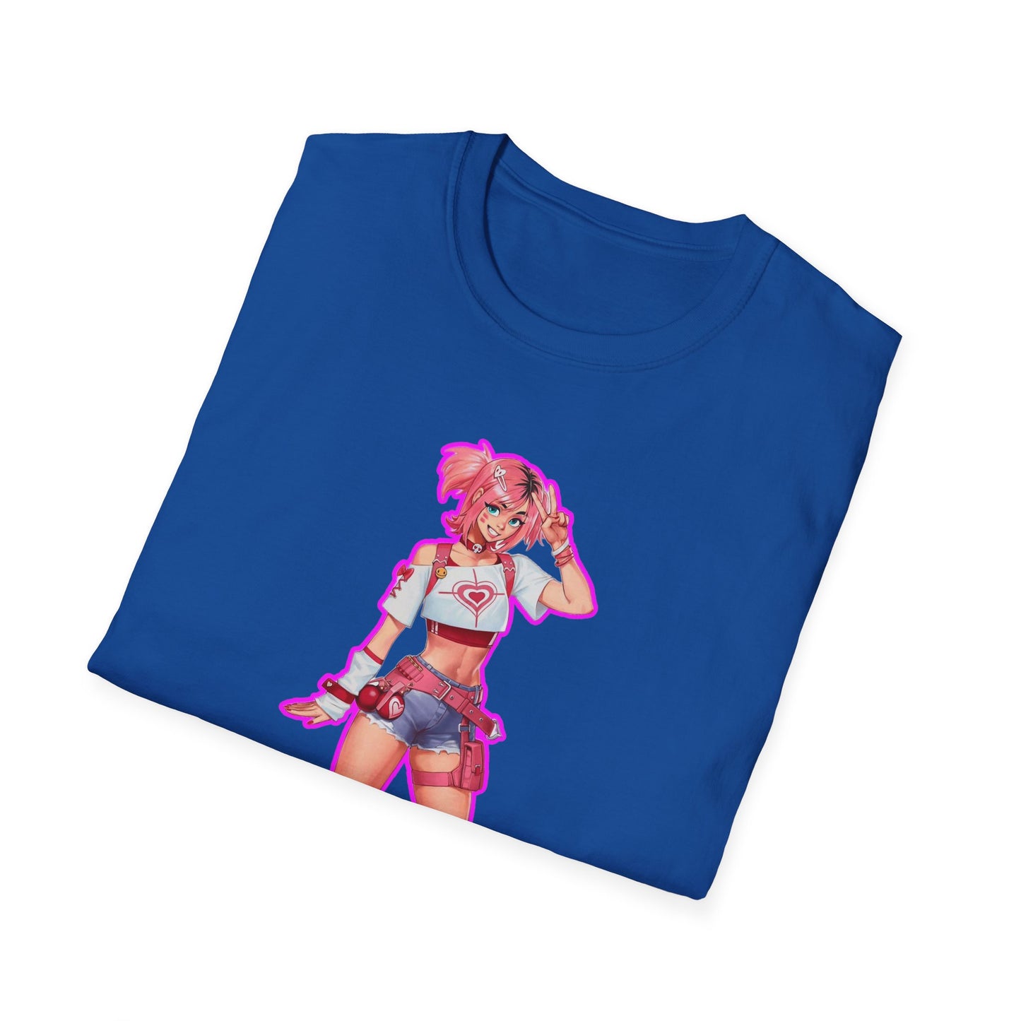 Vibrant Graphic spooky season fortnite 2Tee, Unisex Softstyle T-Shirt, Trendy Casual Wear, Perfect for Parties, Gift for Anime Lovers, Unique Statement Shirt