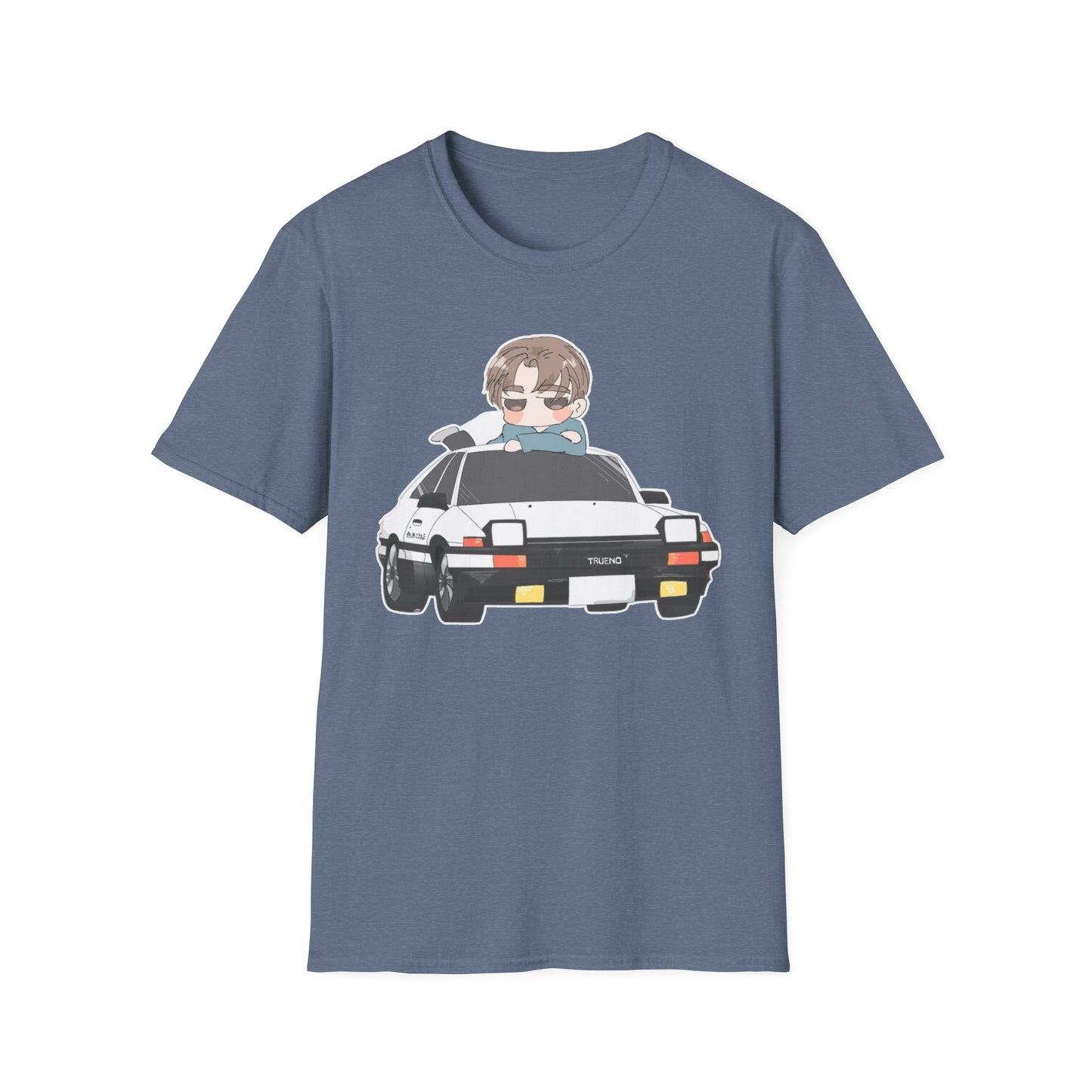 Anime-Inspired initial D 7 Unisex Softstyle T-Shirt | Cool Car and Character Design, Perfect for Gamers and Anime Fans, Gift for Birthdays, Casual [...]