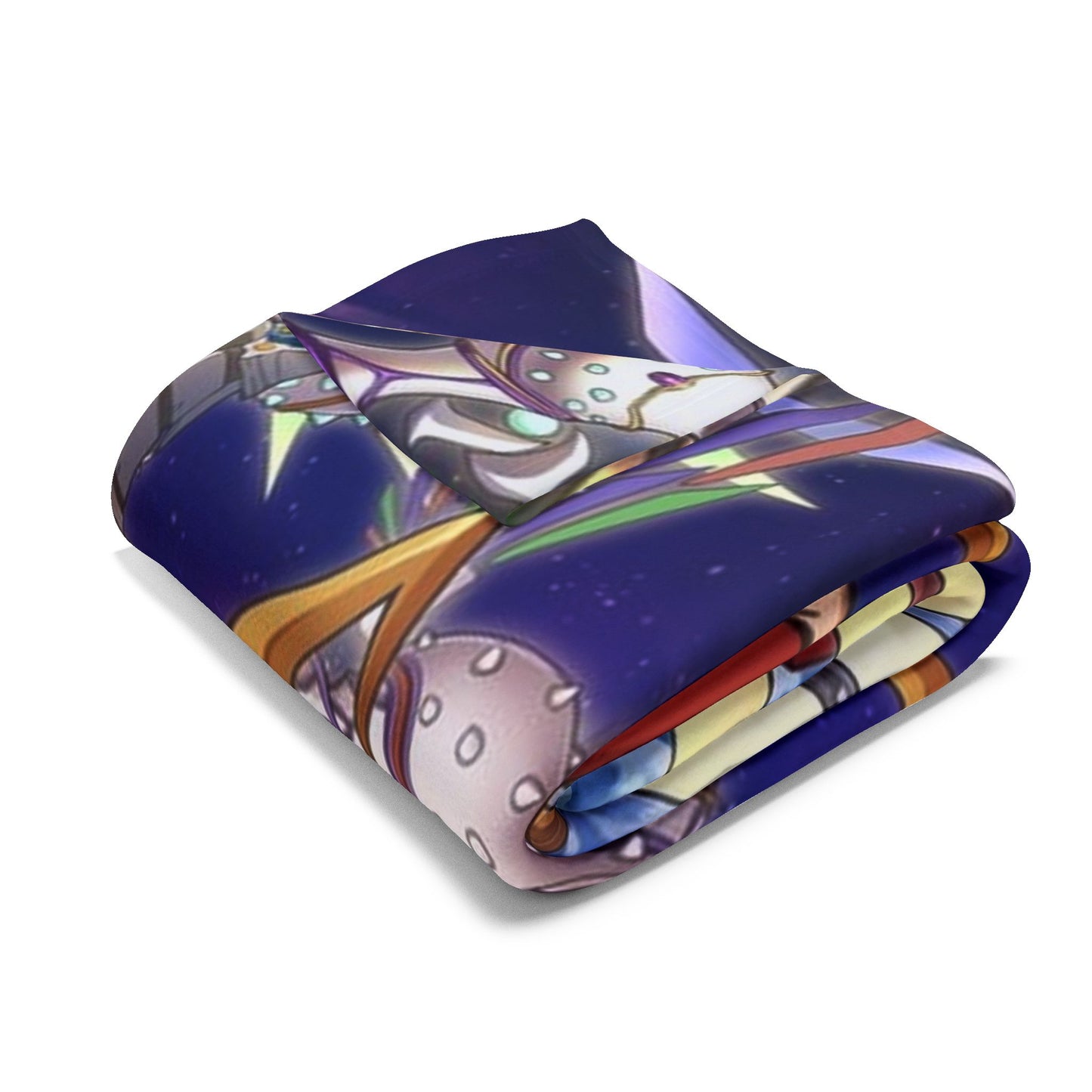 Drykage Anime-Inspired Arctic Fleece Blanket, Cozy Throw for Gamers, Soft Blanket for Home, Perfect Gift for Anime Lovers, Decorative Blanket