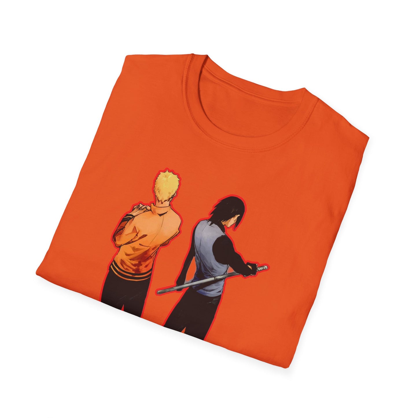Dynamic Duo Naruto Unisex T-Shirt, Casual Graphic Tee, Perfect Gift for Friends, Birthday Apparel, Fan Merchandise