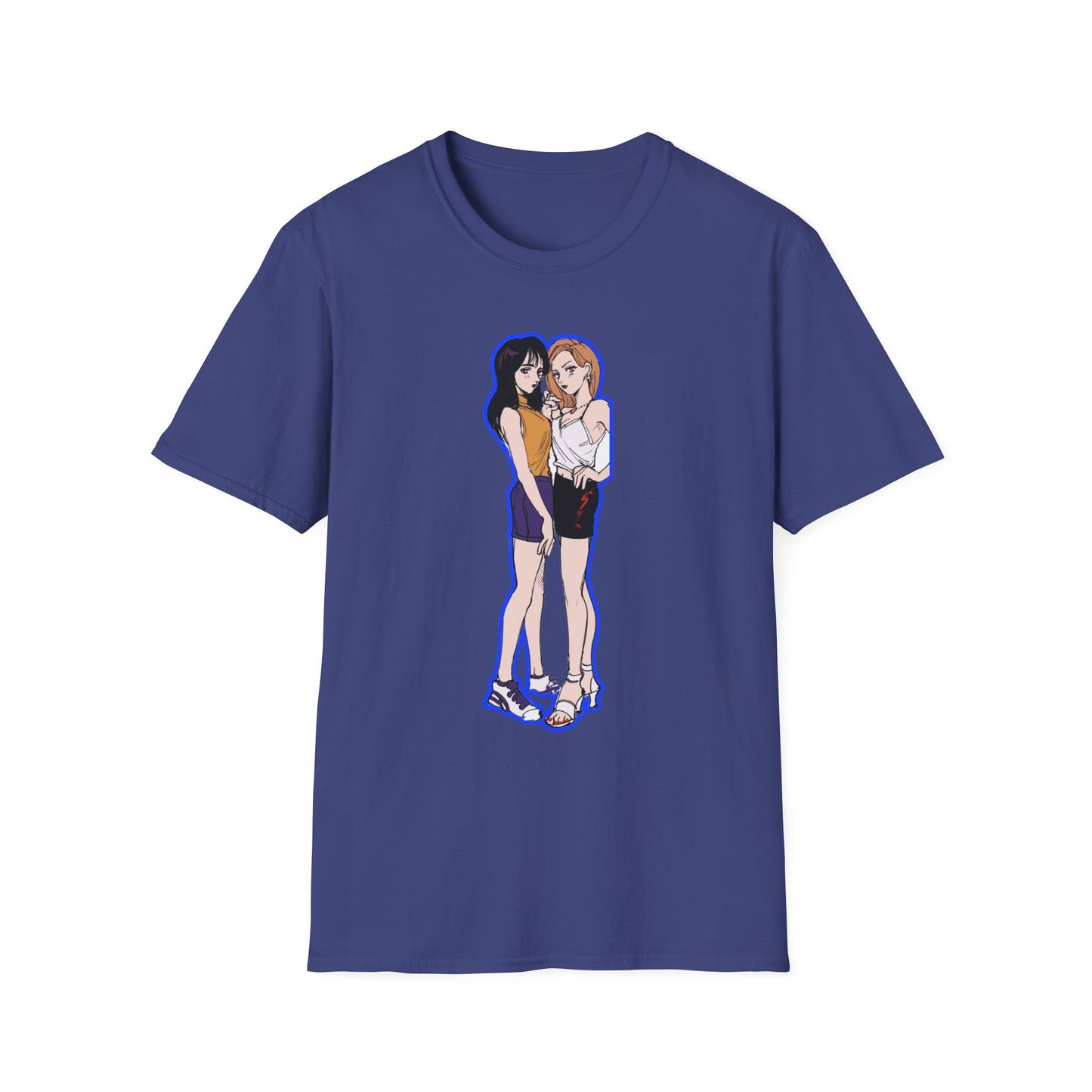 Trendy Graphic initial D 14 T-Shirt for Couples | Cute Relationship Gift | LGBTQ+ Pride | Casual Streetwear | Summer Vibes | Love Tees
