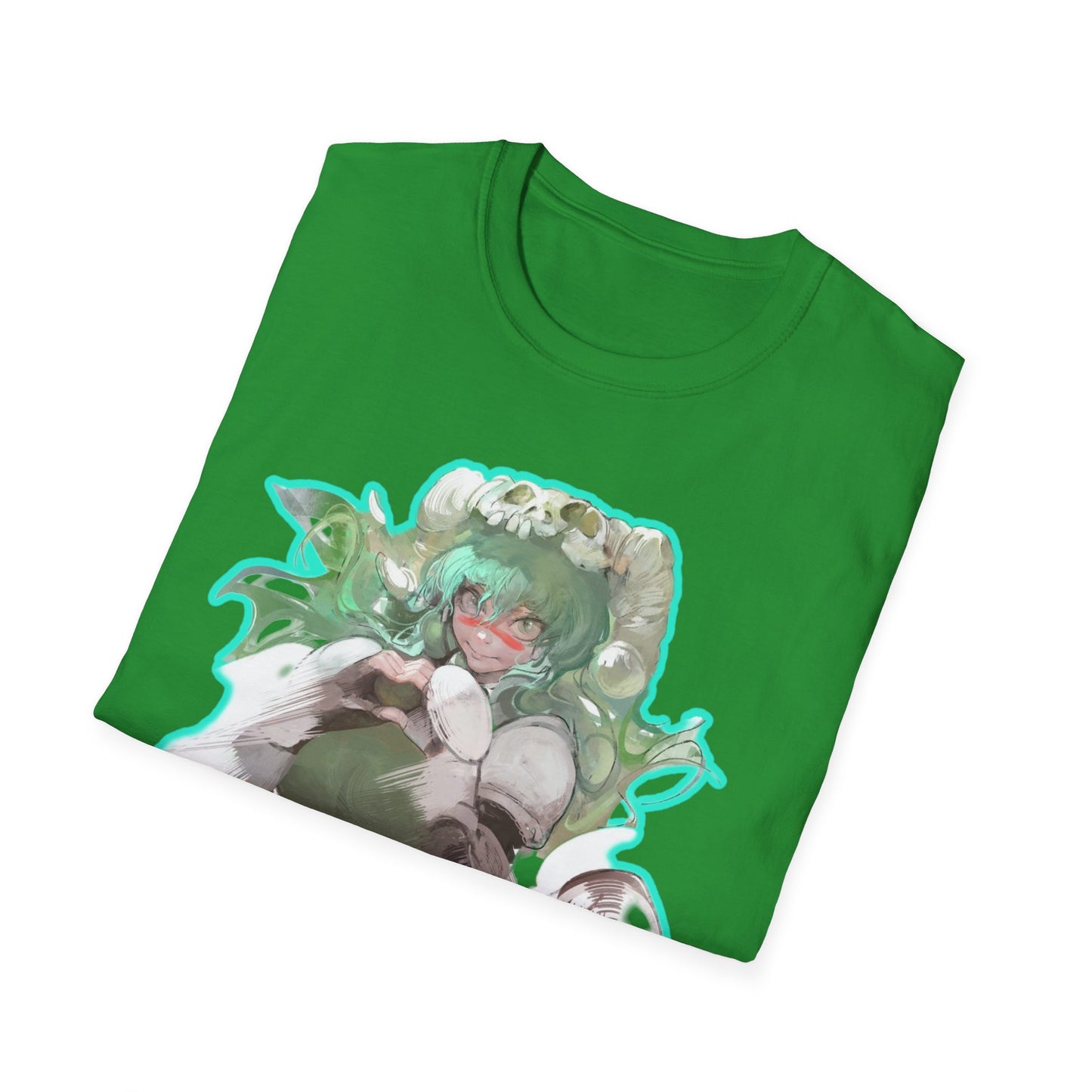 Whimsical Character bleach style 1 Graphic Tee, Cute Anime Shirt, Fantasy Apparel, Perfect Gift for Anime Lovers, Unisex Softstyle T-Shirt