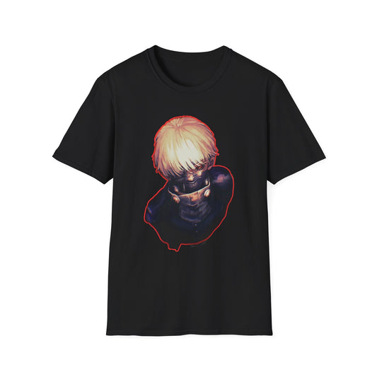 Stylish Unisex Graphic Tee tokyo ghoul style 5- Trendy Softstyle T-Shirt for Casual Wear, Gifts, Anime Fans, Everyday Comfort, Summer Outfits