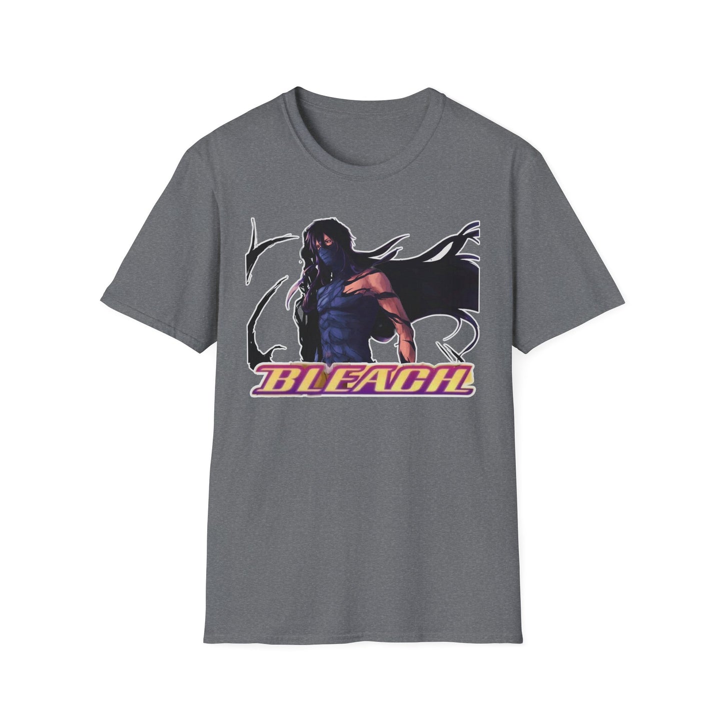 Bleach Anime bleach 7 Inspired Unisex Softstyle T-Shirt, Casual Wear, Graphic Tee, Gift for Anime Fans, Cosplay, Summer Fashion