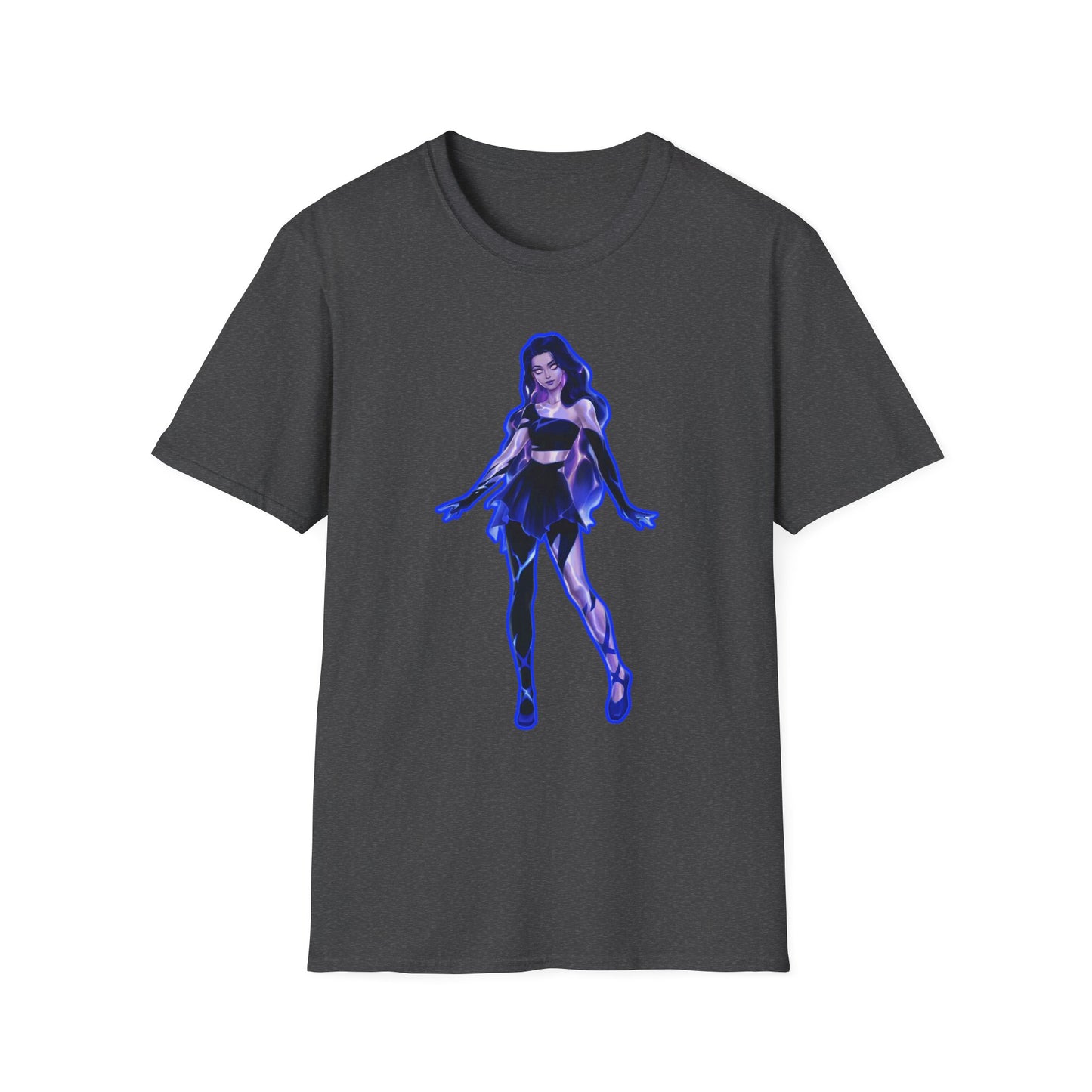 Mystical Fairy spooky season fortnite 3Graphic T-Shirt, Unisex Softstyle Tee, Fantasy Clothing, Gift for Her, Magical Daywear, Unique Fan Apparel