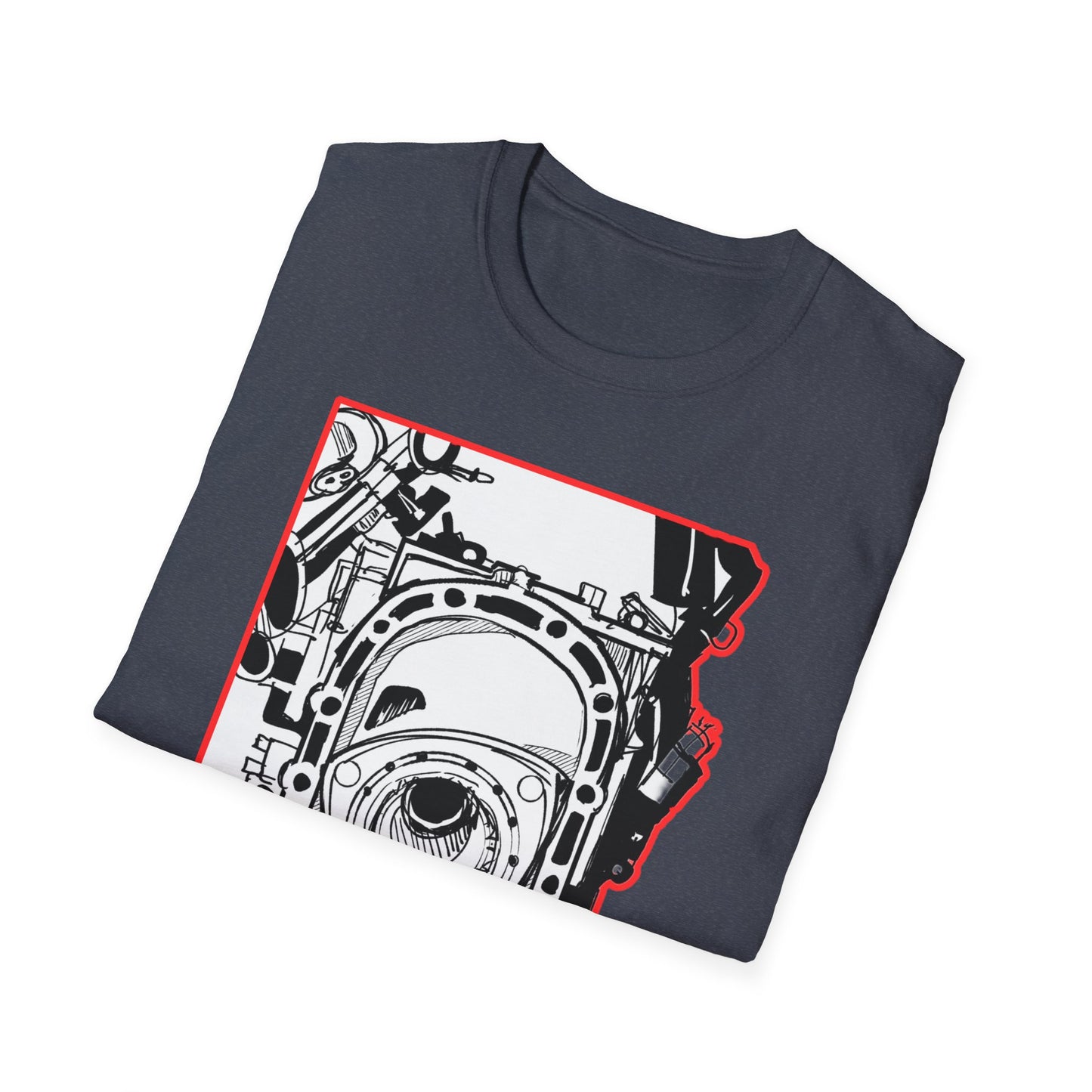 Automotive initial D 16 Eye Art T-Shirt, Gearhead Apparel, Car Enthusiast Gift, Unique Graphic Tee, Vehicle Lover's Top, Creative Statement Shirt
