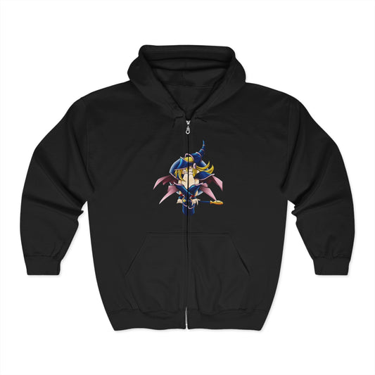 Anime-Inspired Unisex Hoodie, Stylish Zip-Up Sweatshirt, Perfect Gift for Gamers, Casual Wear, Anime Lover Gift